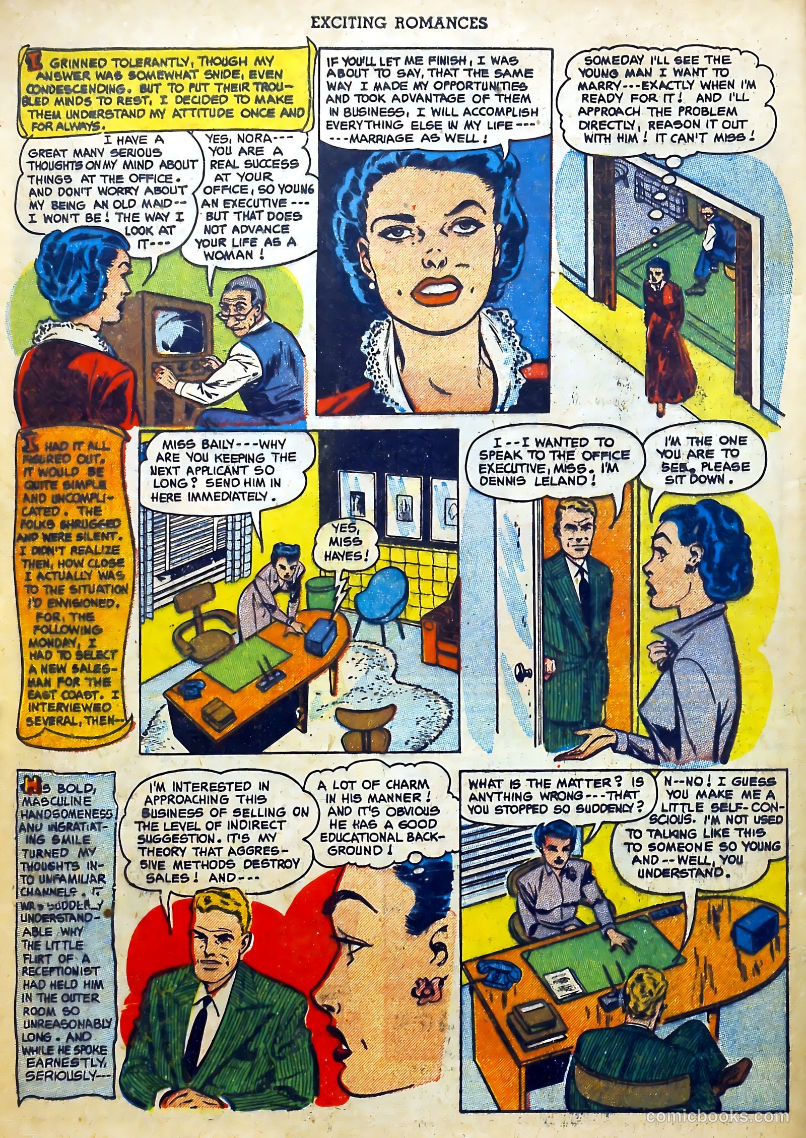 Exciting Romances #10 (1952) — page 4 of 37
