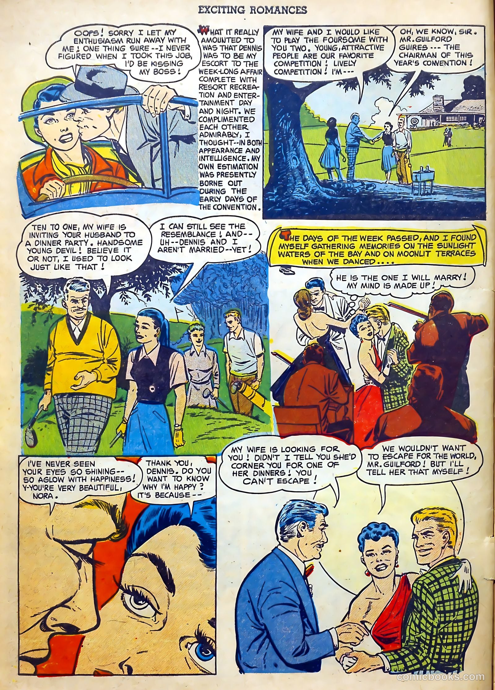 Exciting Romances #10 (1952) — page 6 of 37