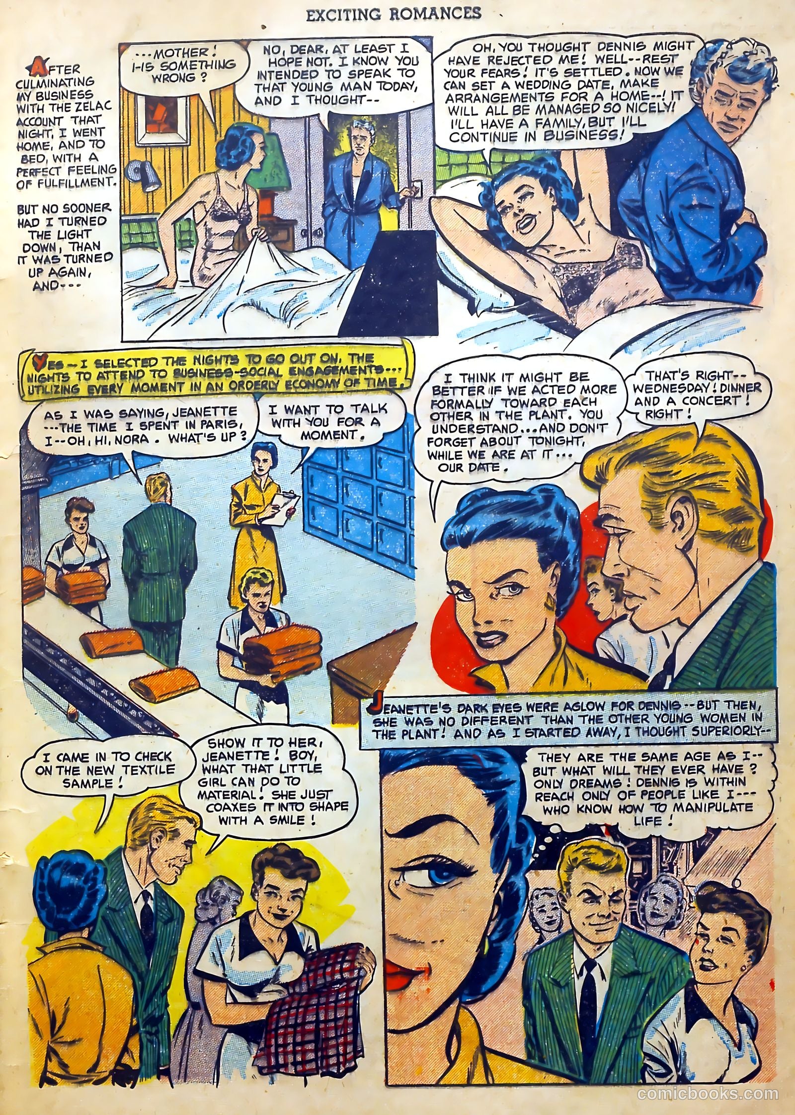 Exciting Romances #10 (1952) — page 9 of 37
