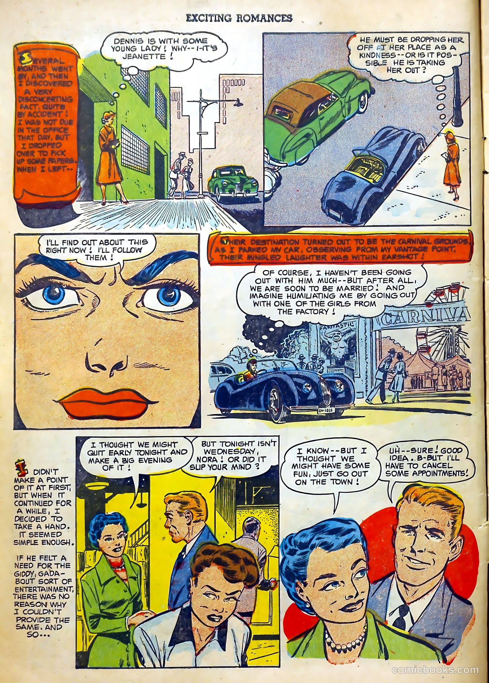 Exciting Romances #10 (1952) — page 10 of 37