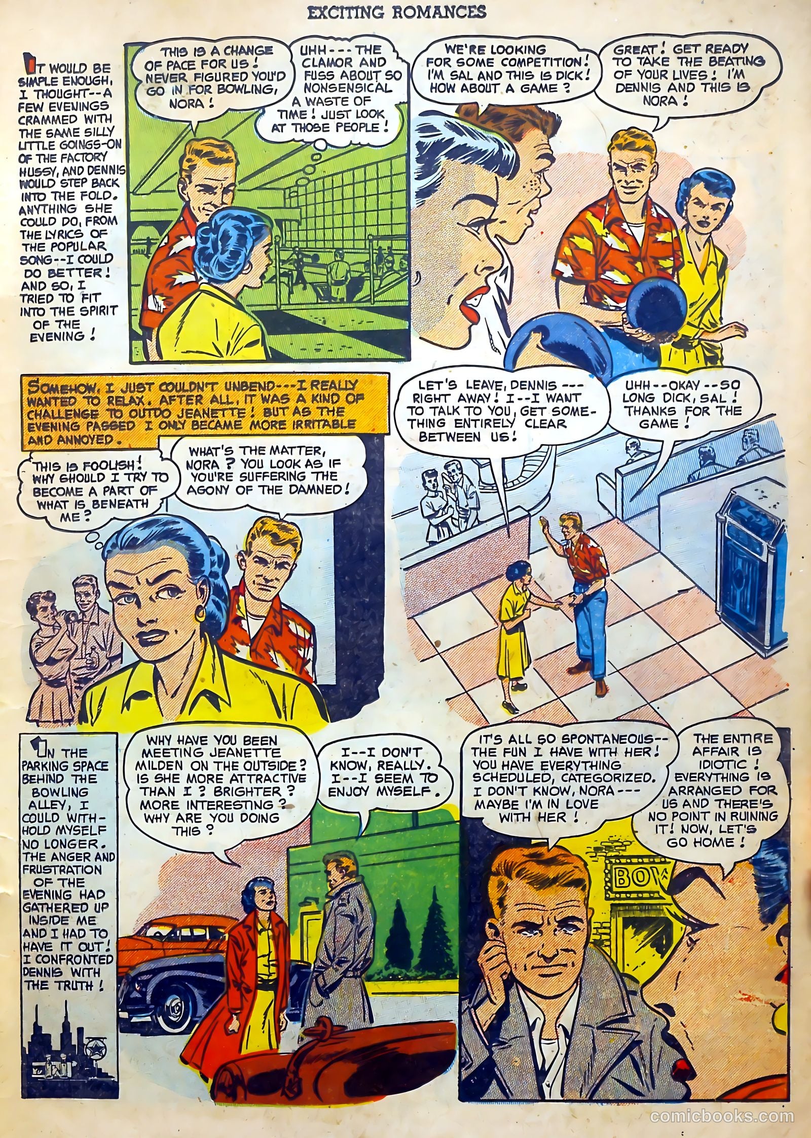 Exciting Romances #10 (1952) — page 11 of 37