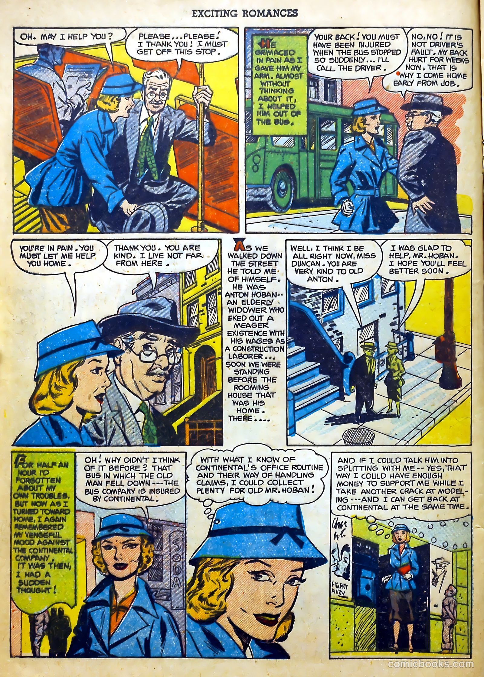 Exciting Romances #10 (1952) — page 16 of 37