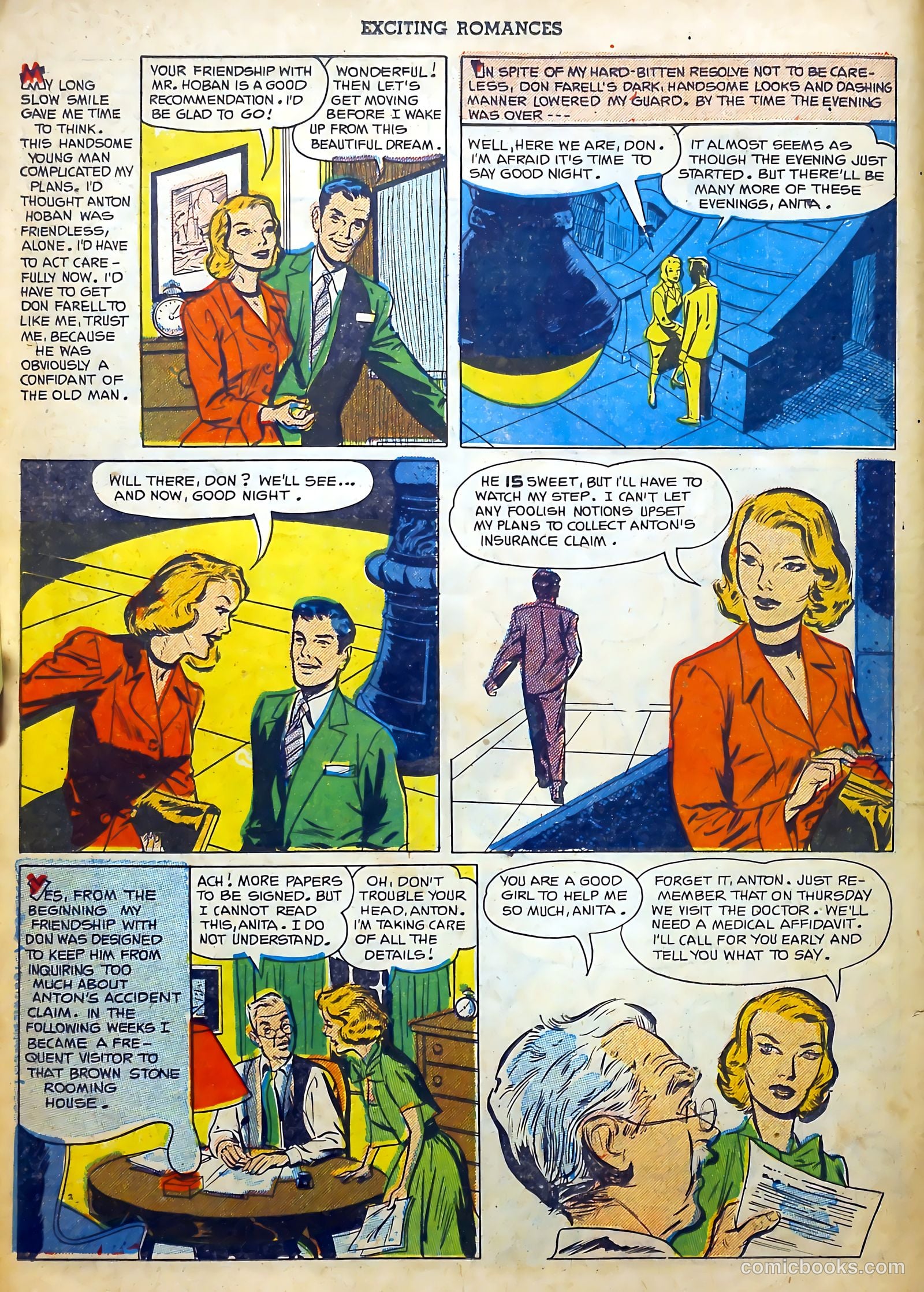 Exciting Romances #10 (1952) — page 18 of 37
