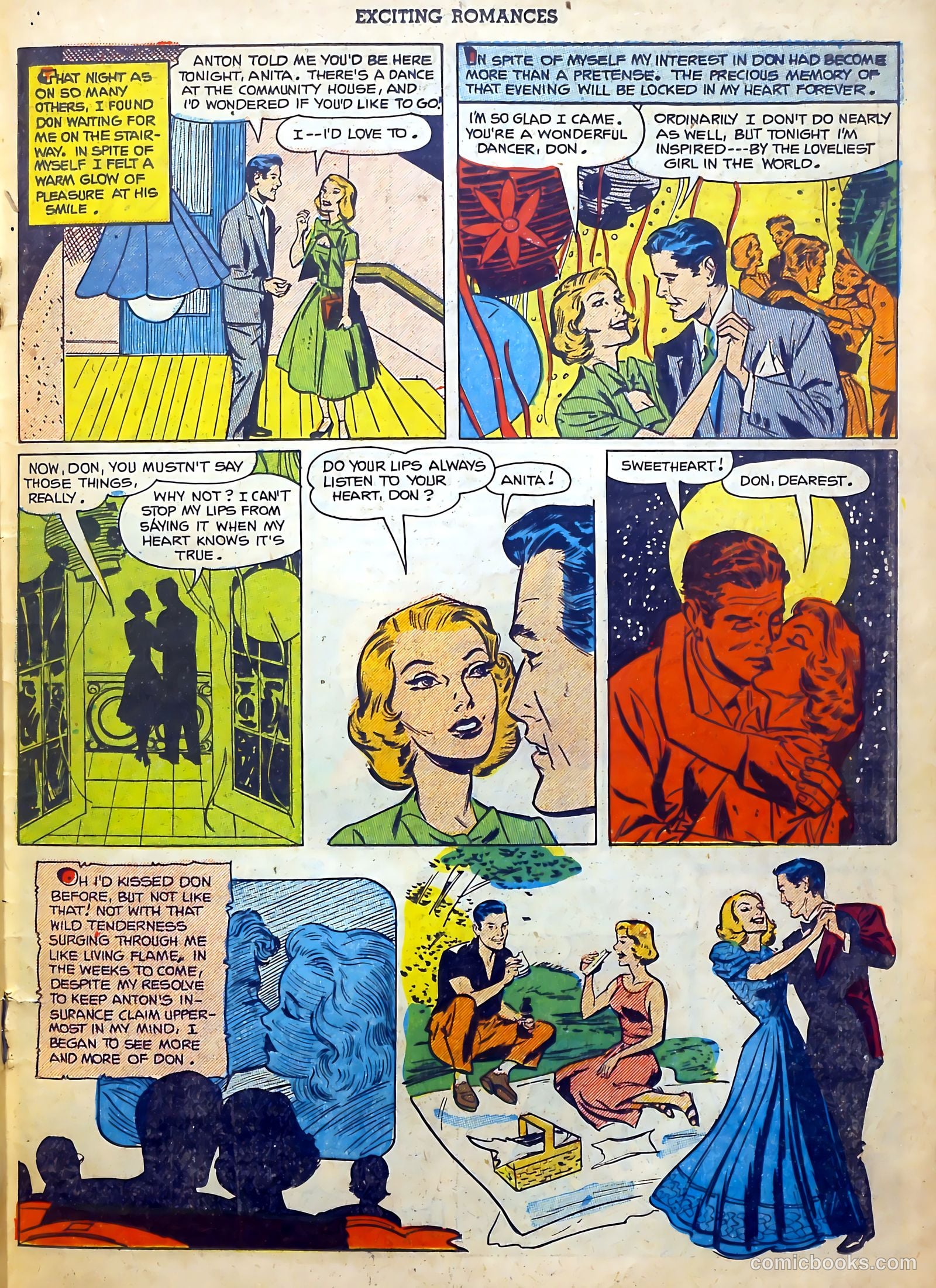 Exciting Romances #10 (1952) — page 19 of 37
