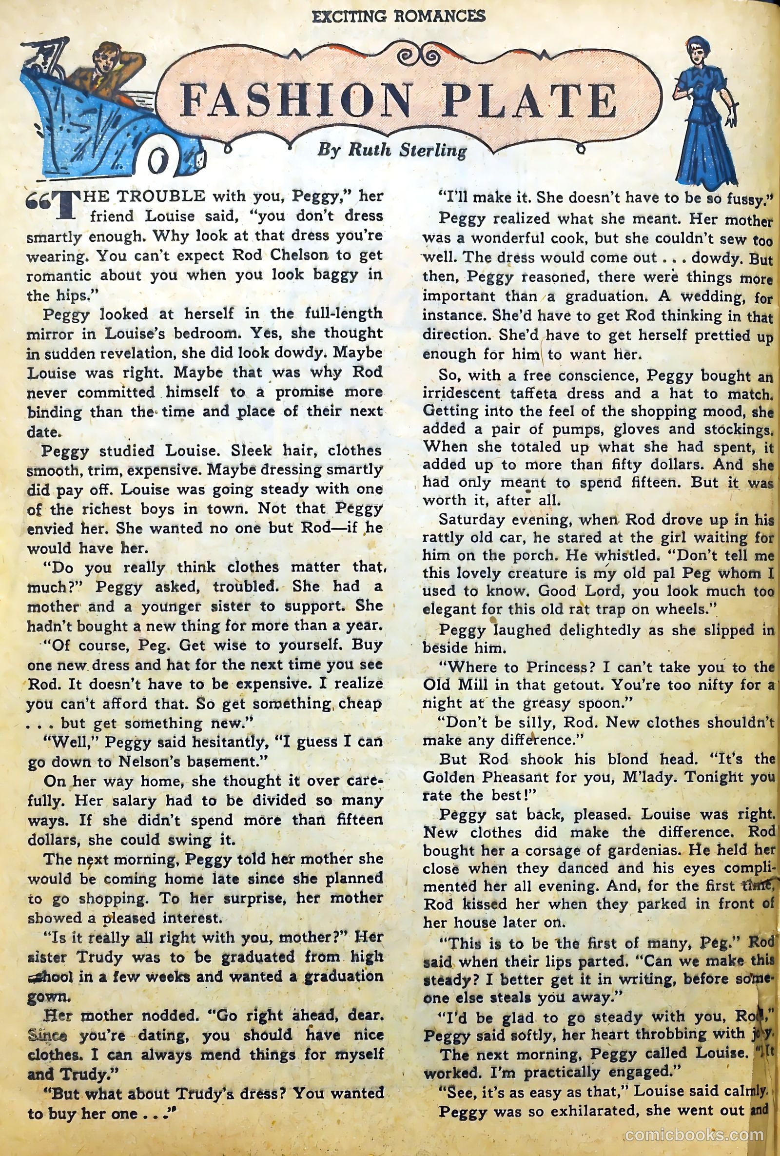 Exciting Romances #10 (1952) — page 24 of 37