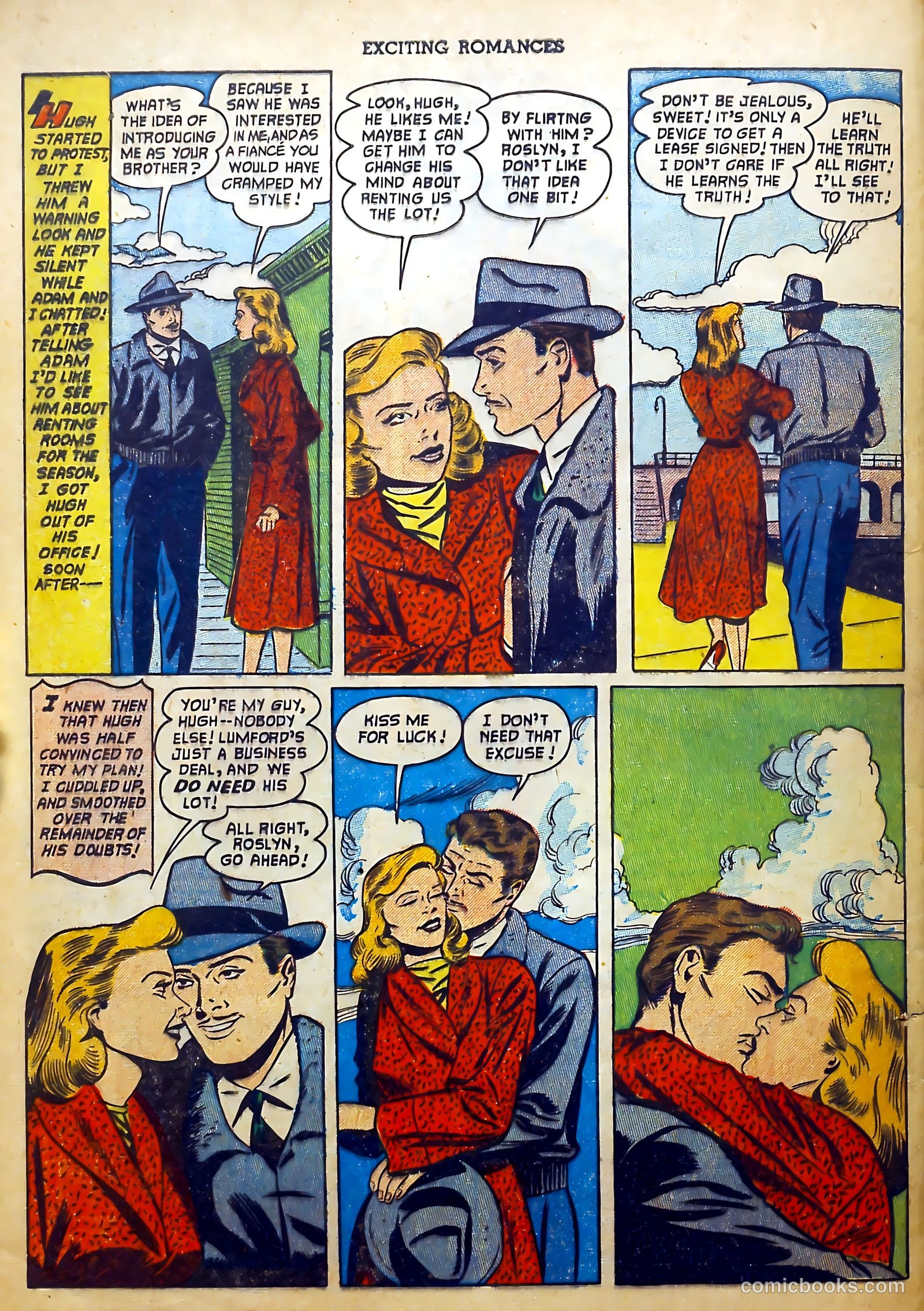 Exciting Romances #10 (1952) — page 28 of 37