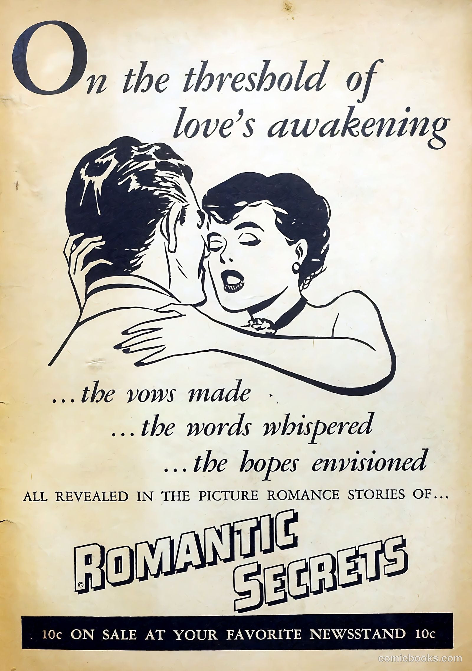 Exciting Romances #10 (1952) — page 35 of 37