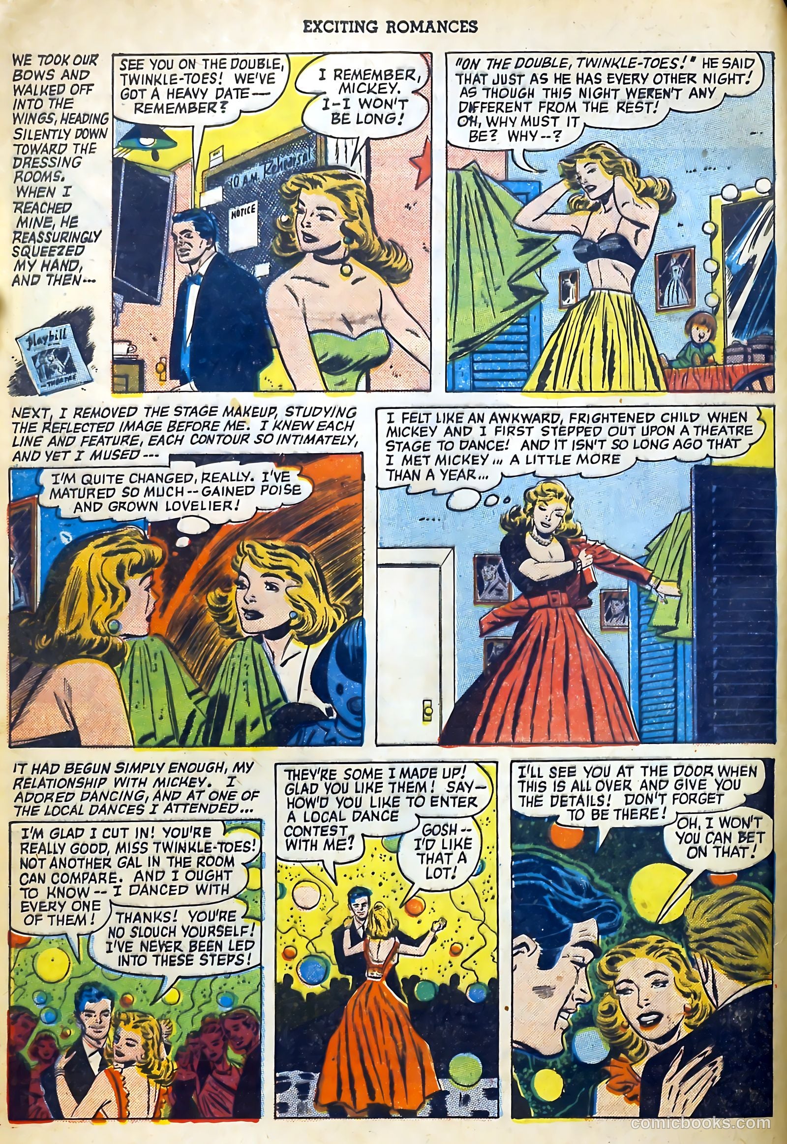 Exciting Romances #4 (1951) — page 4 of 37