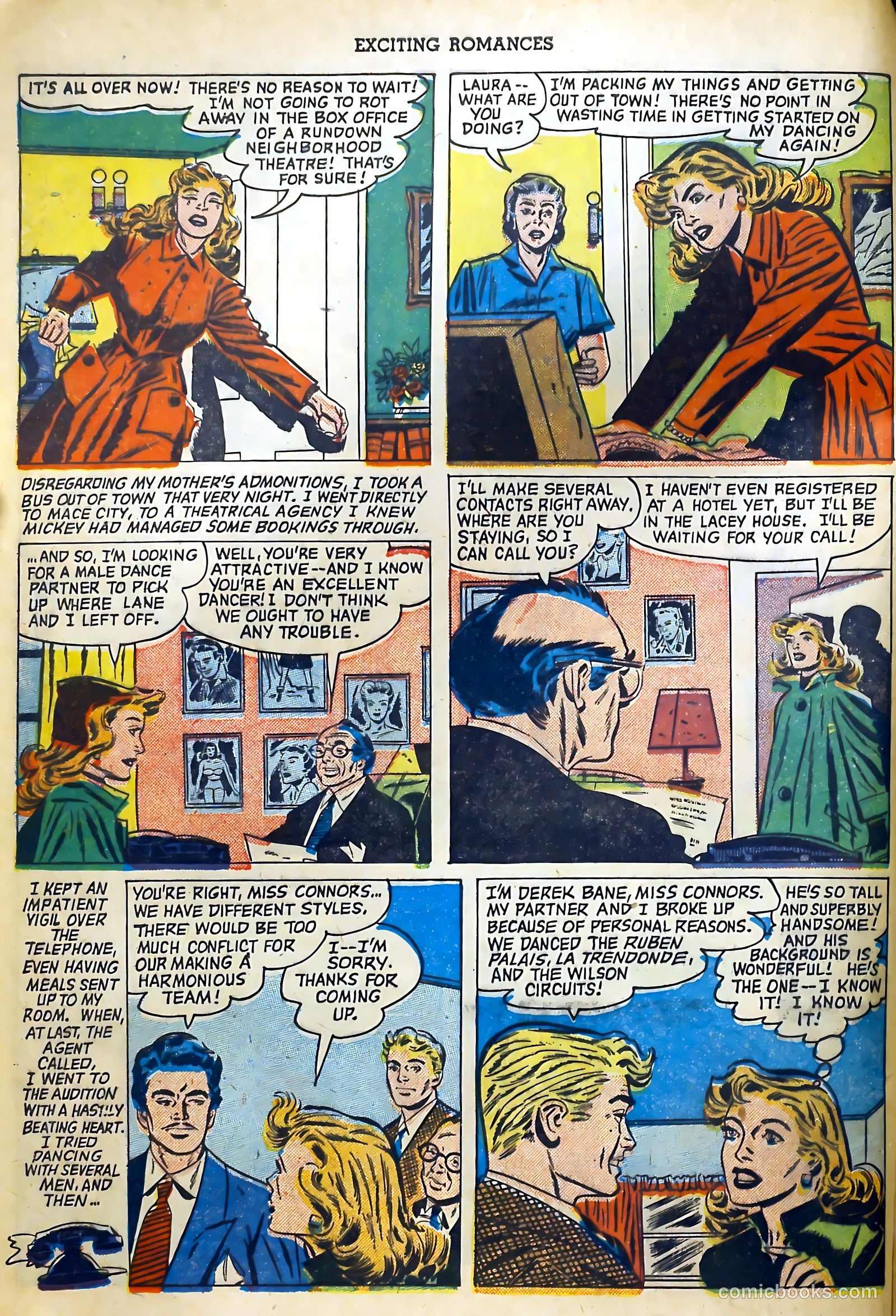 Exciting Romances #4 (1951) — page 8 of 37