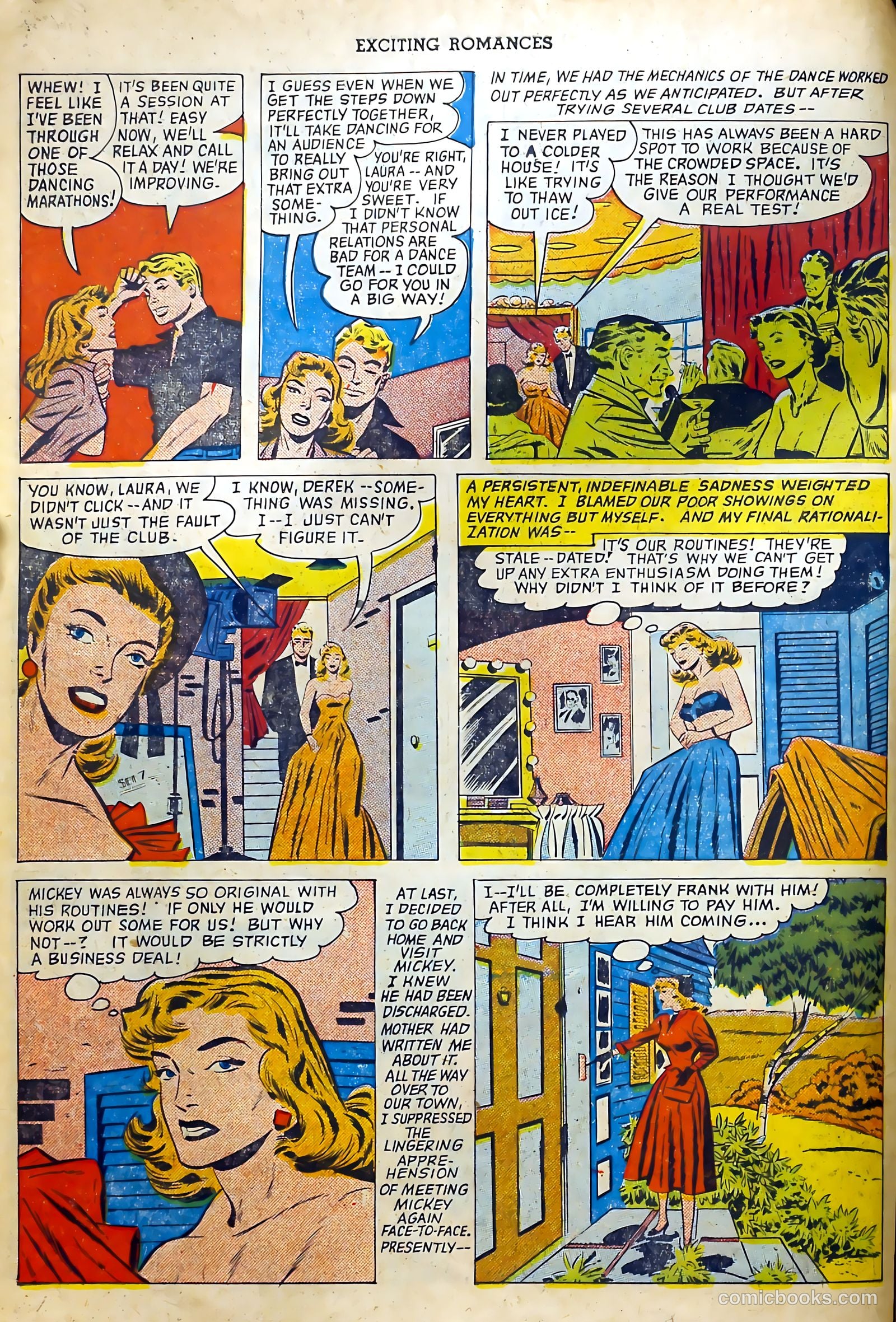 Exciting Romances #4 (1951) — page 10 of 37