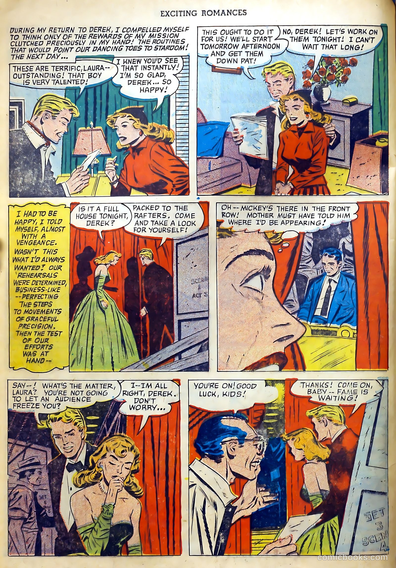 Exciting Romances #4 (1951) — page 12 of 37