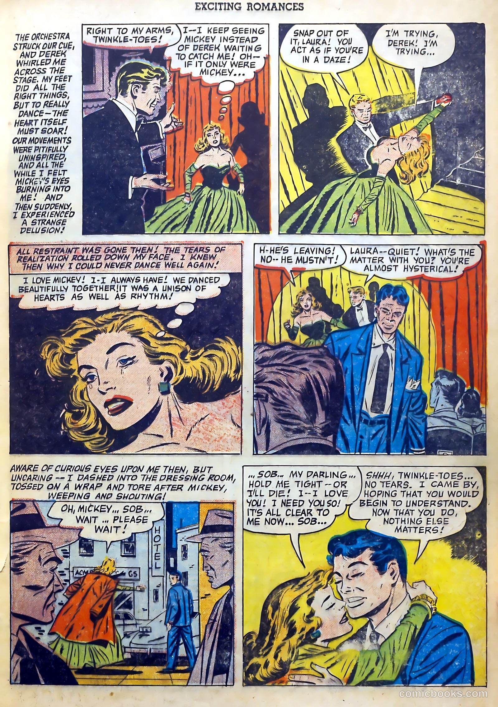Exciting Romances #4 (1951) — page 13 of 37