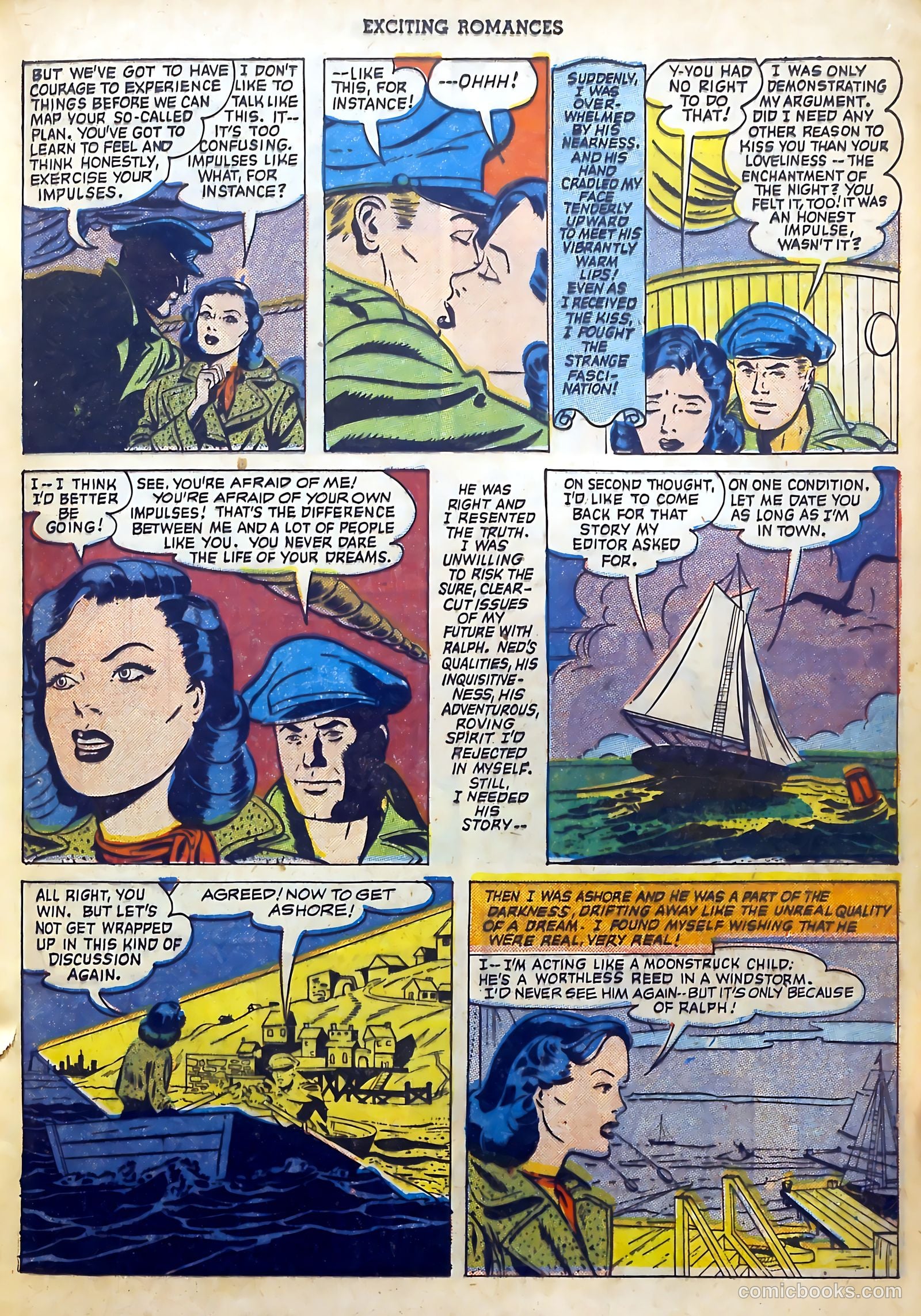 Exciting Romances #4 (1951) — page 17 of 37