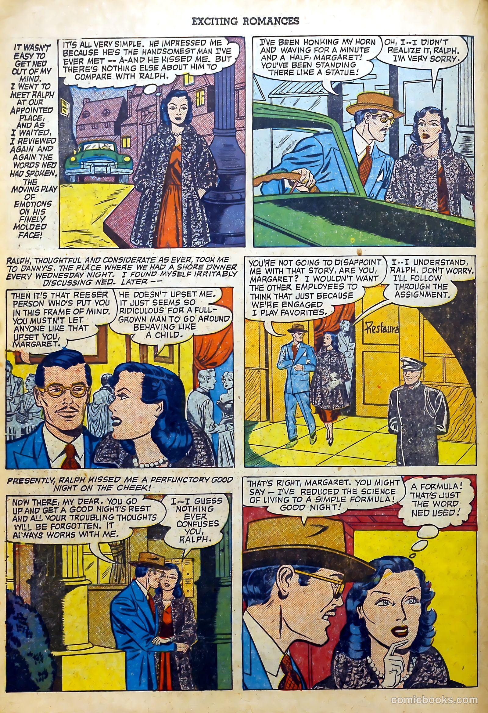Exciting Romances #4 (1951) — page 18 of 37