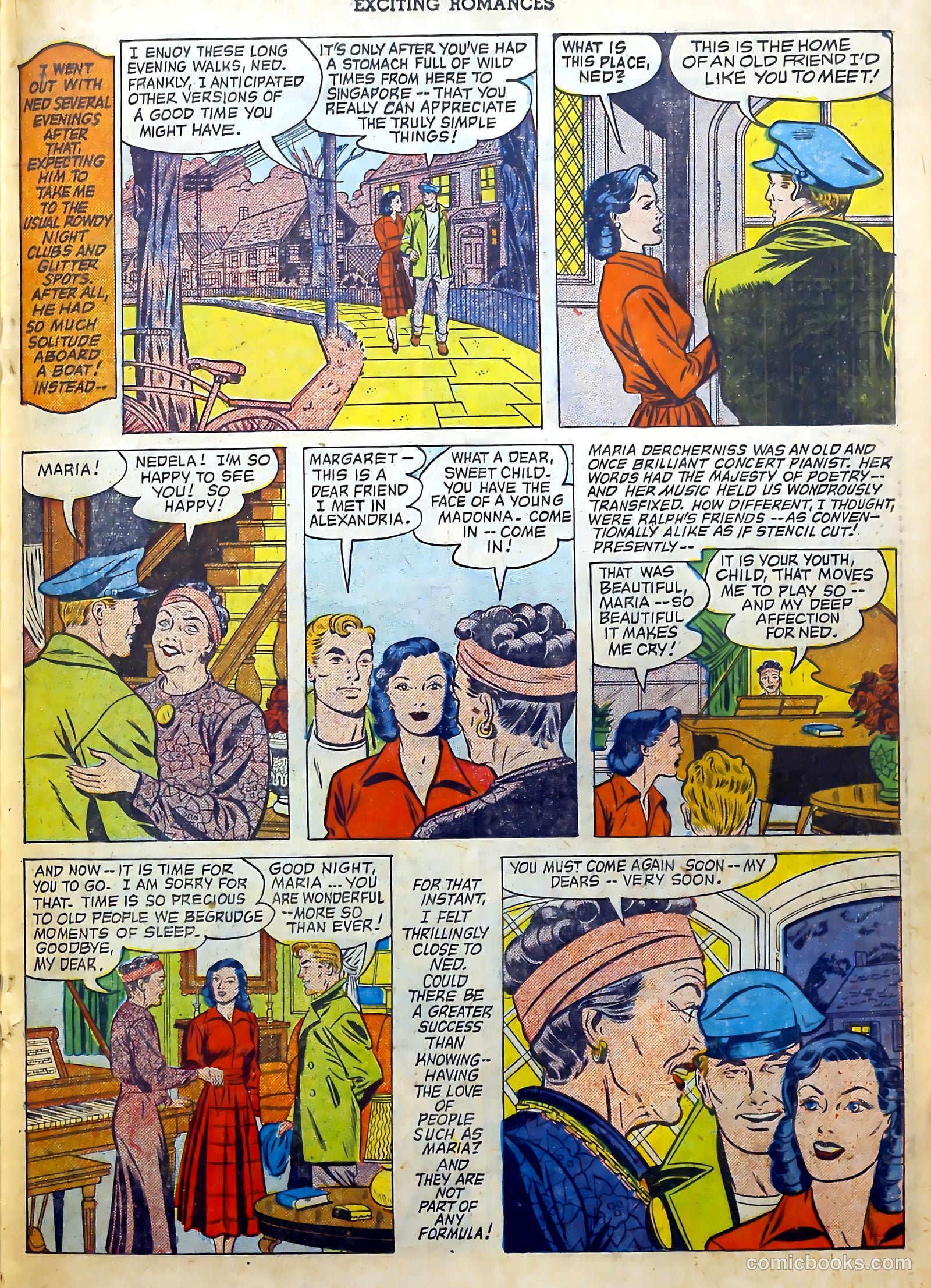 Exciting Romances #4 (1951) — page 19 of 37