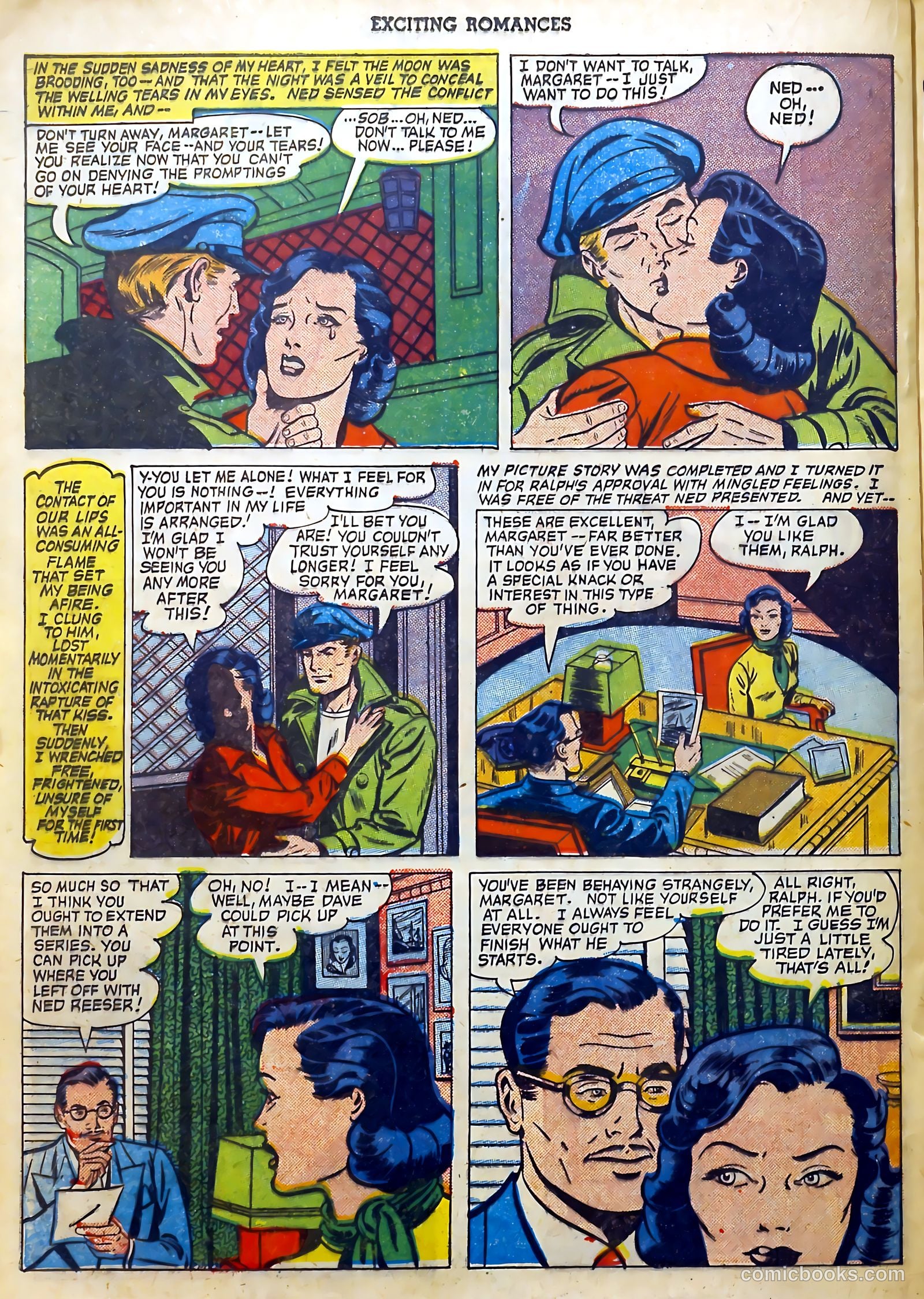 Exciting Romances #4 (1951) — page 20 of 37