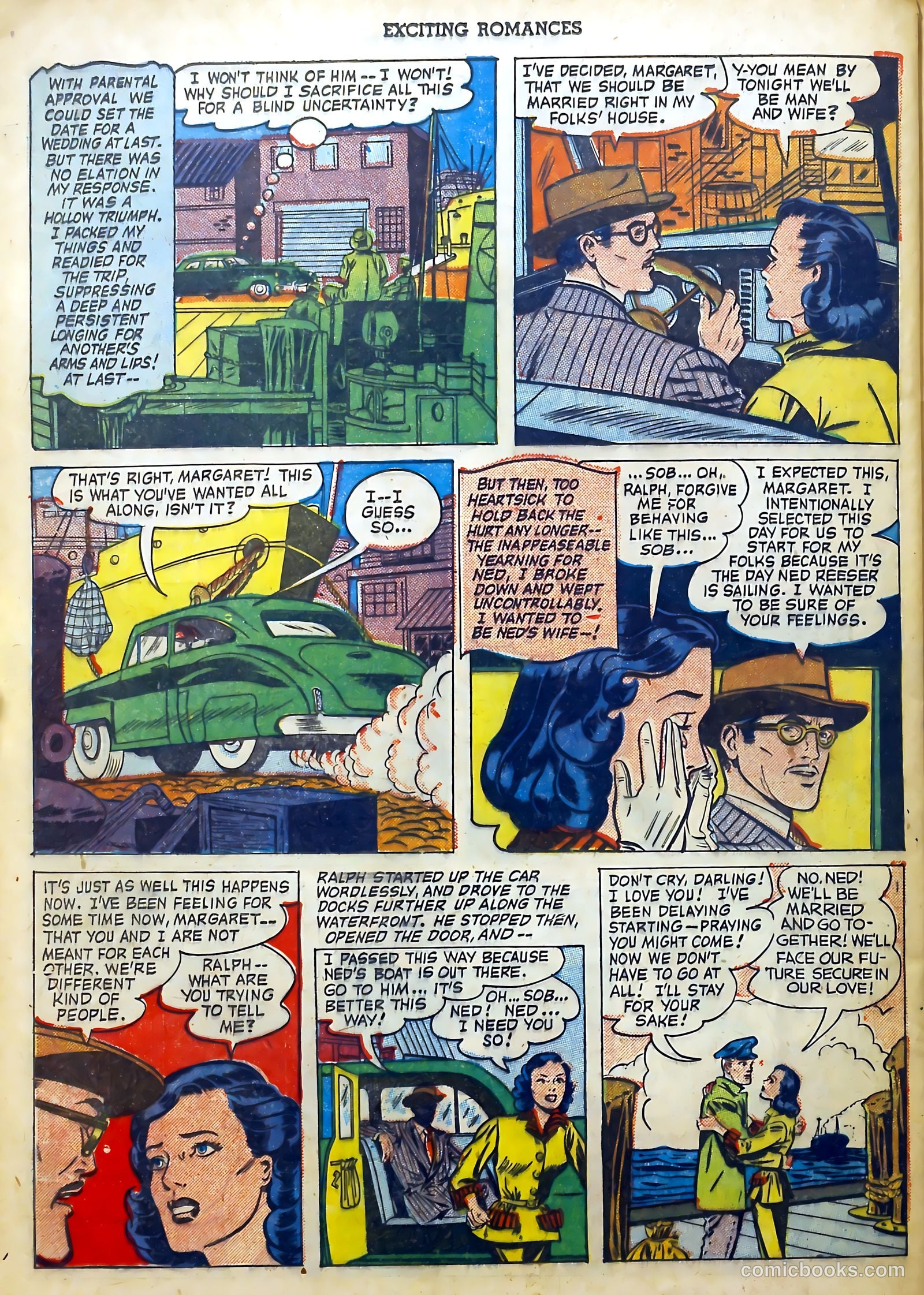 Exciting Romances #4 (1951) — page 24 of 37