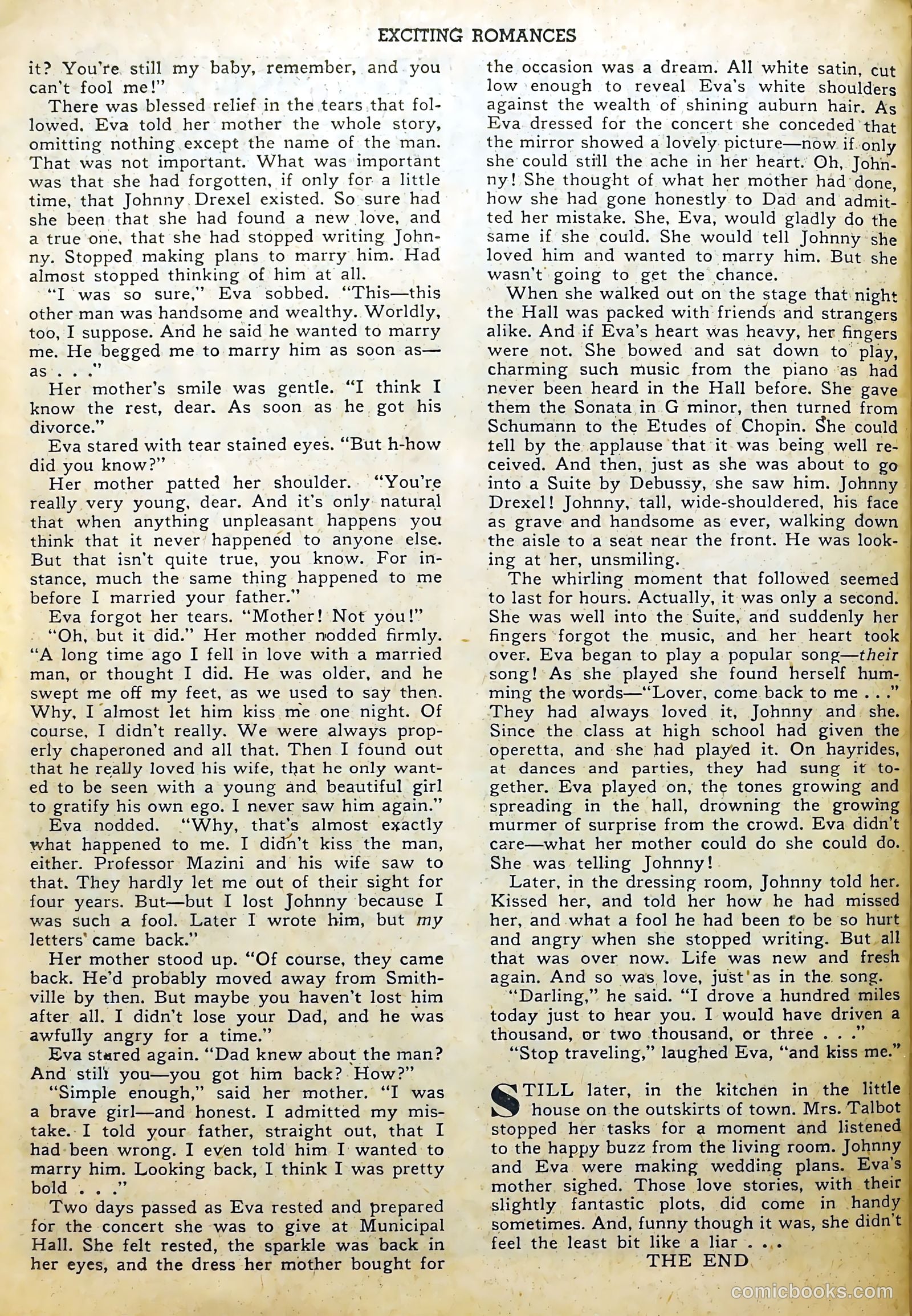 Exciting Romances #4 (1951) — page 26 of 37