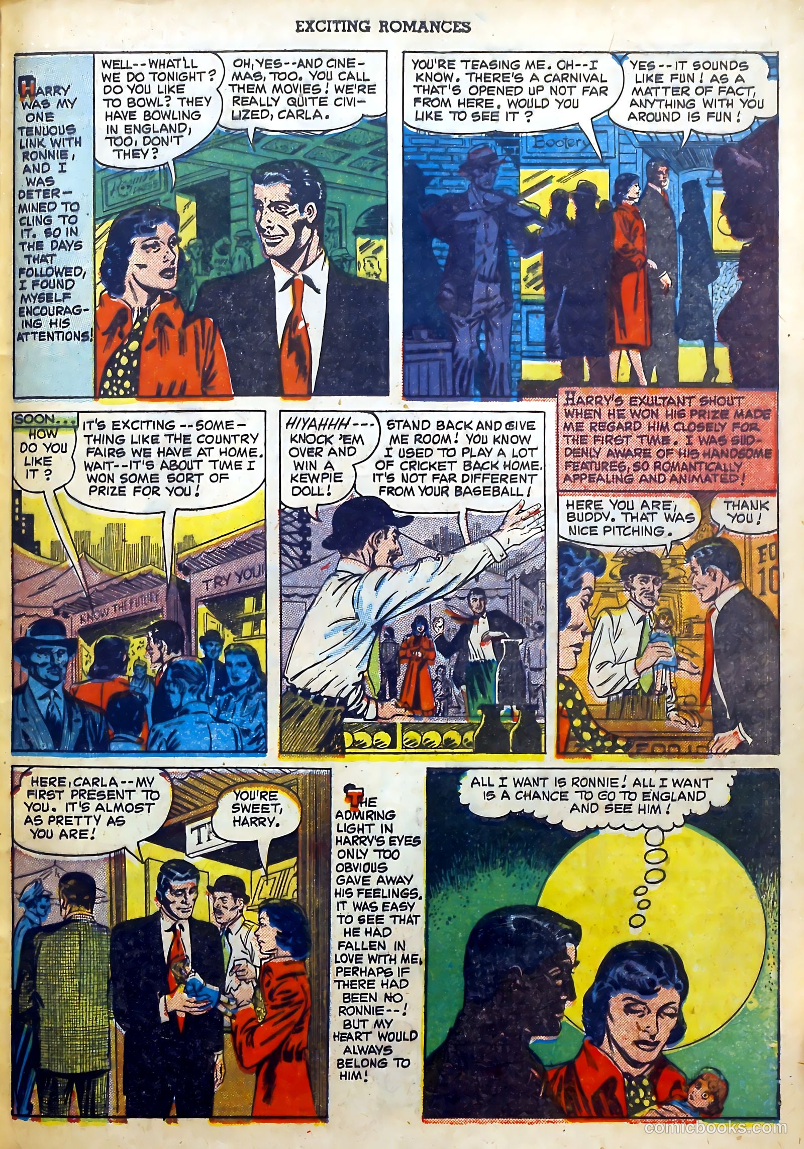 Exciting Romances #4 (1951) — page 29 of 37
