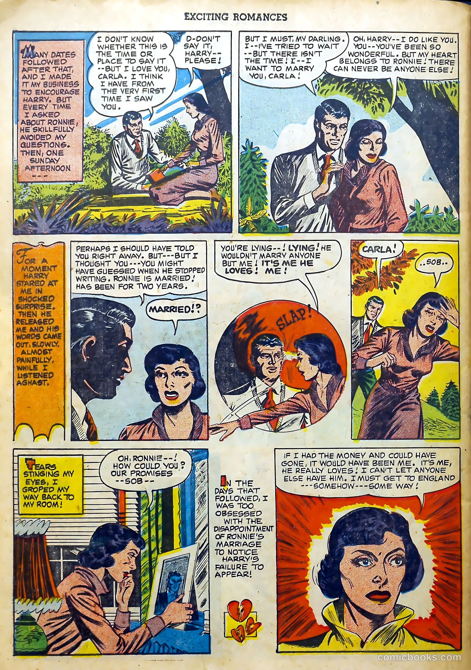 Exciting Romances #4 (1951) — page 30 of 37