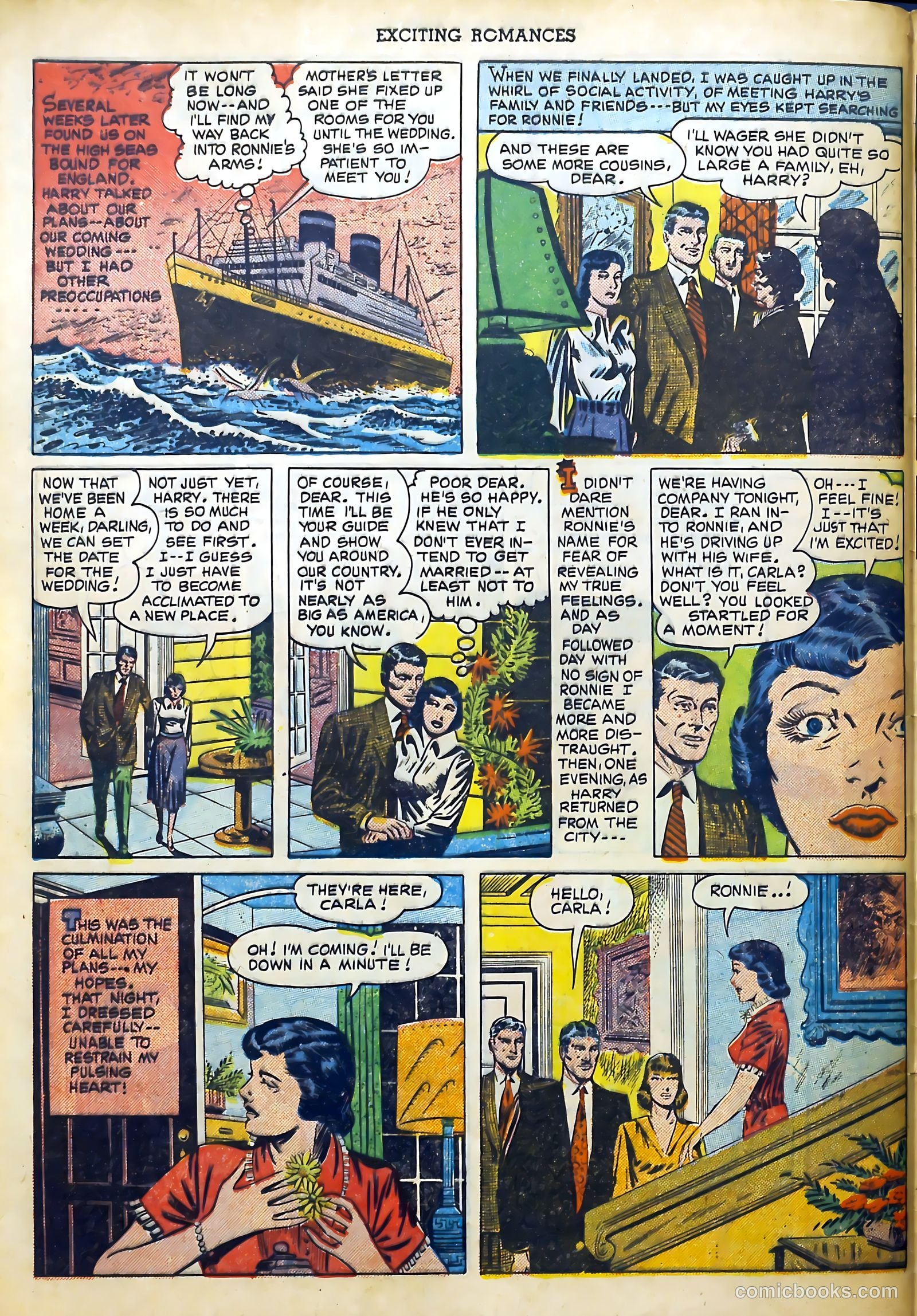 Exciting Romances #4 (1951) — page 32 of 37