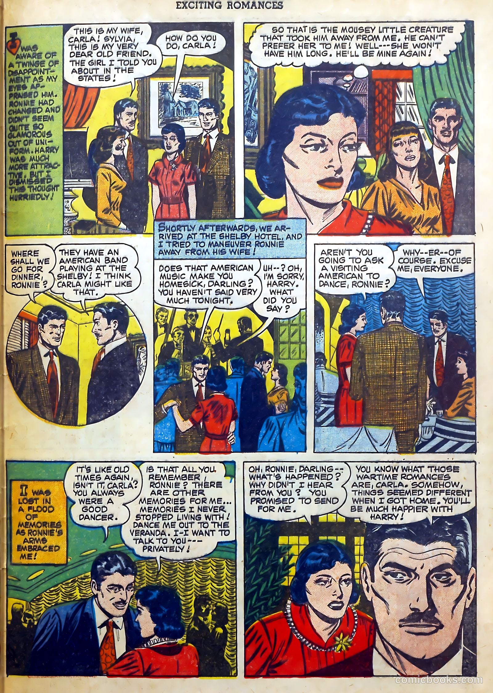 Exciting Romances #4 (1951) — page 33 of 37