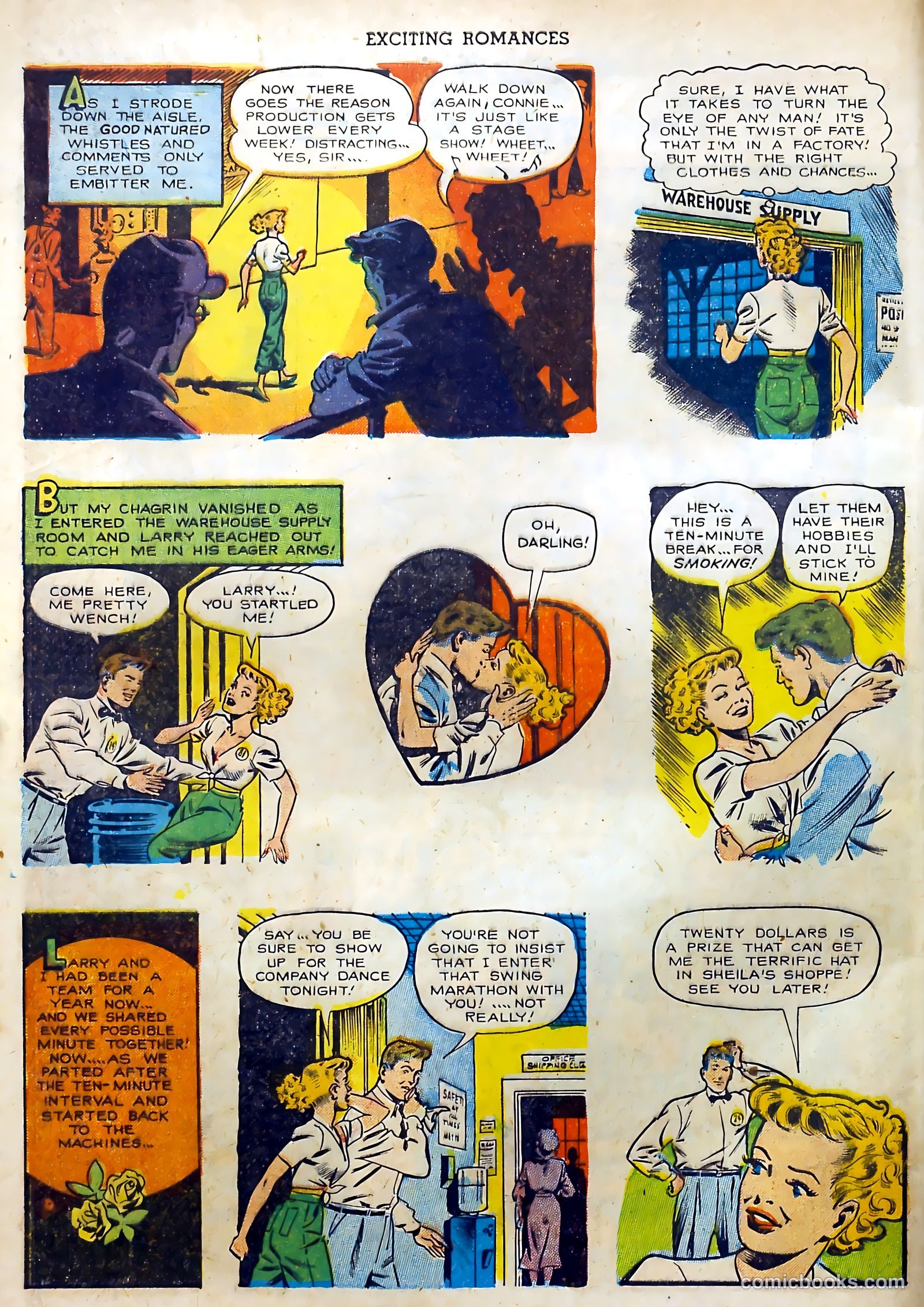 Exciting Romances #9 (1952) — page 4 of 37