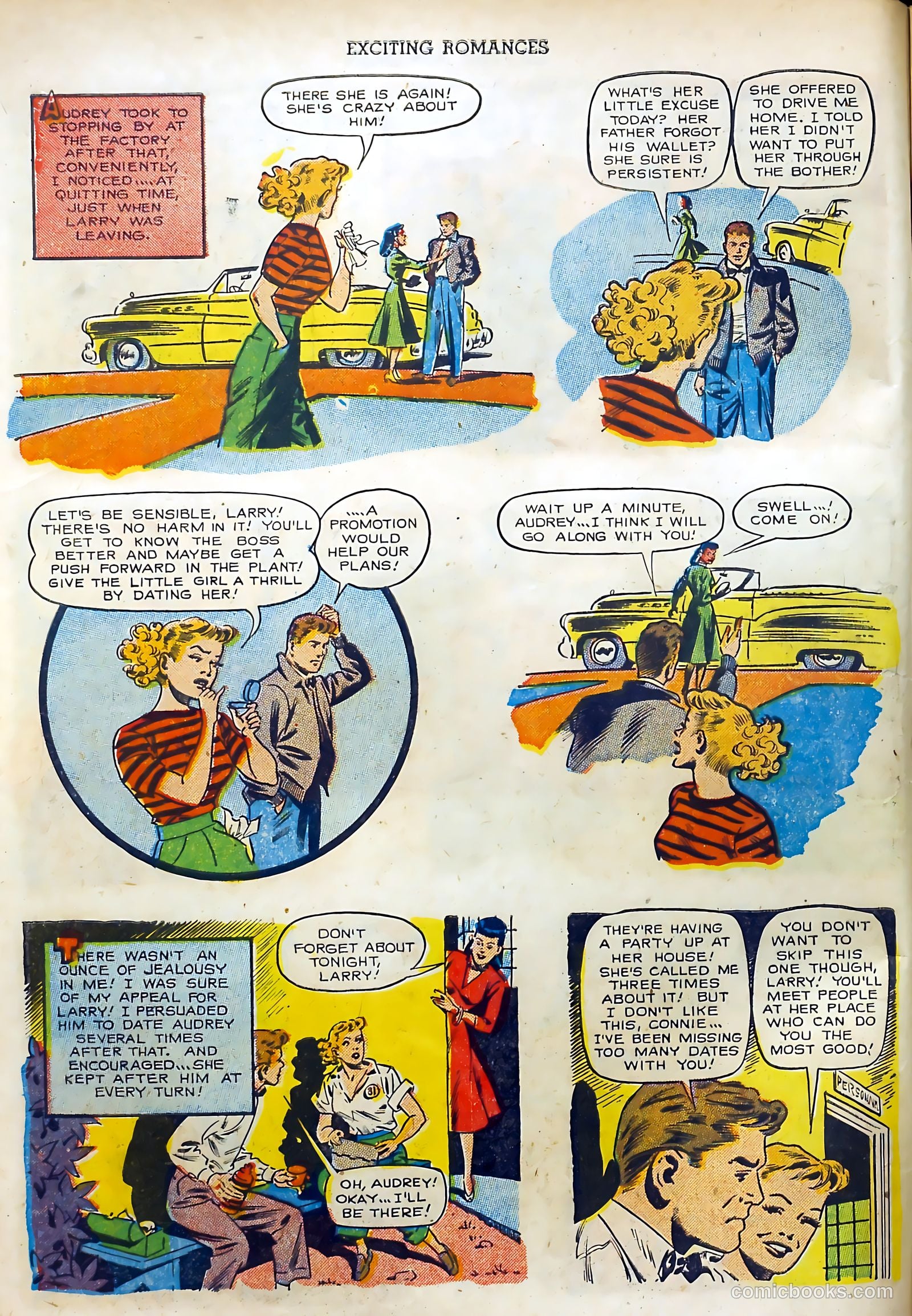 Exciting Romances #9 (1952) — page 6 of 37