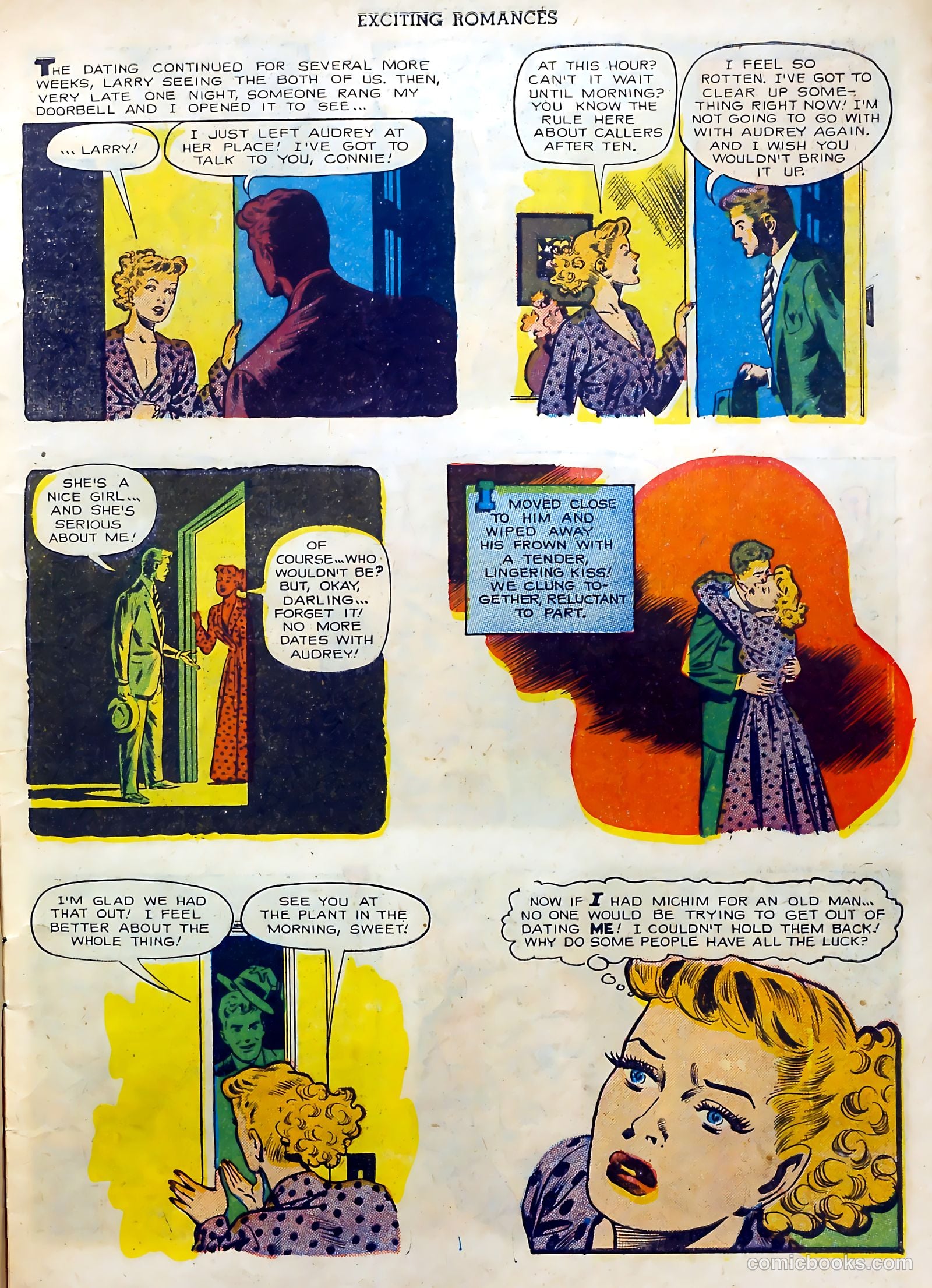 Exciting Romances #9 (1952) — page 7 of 37