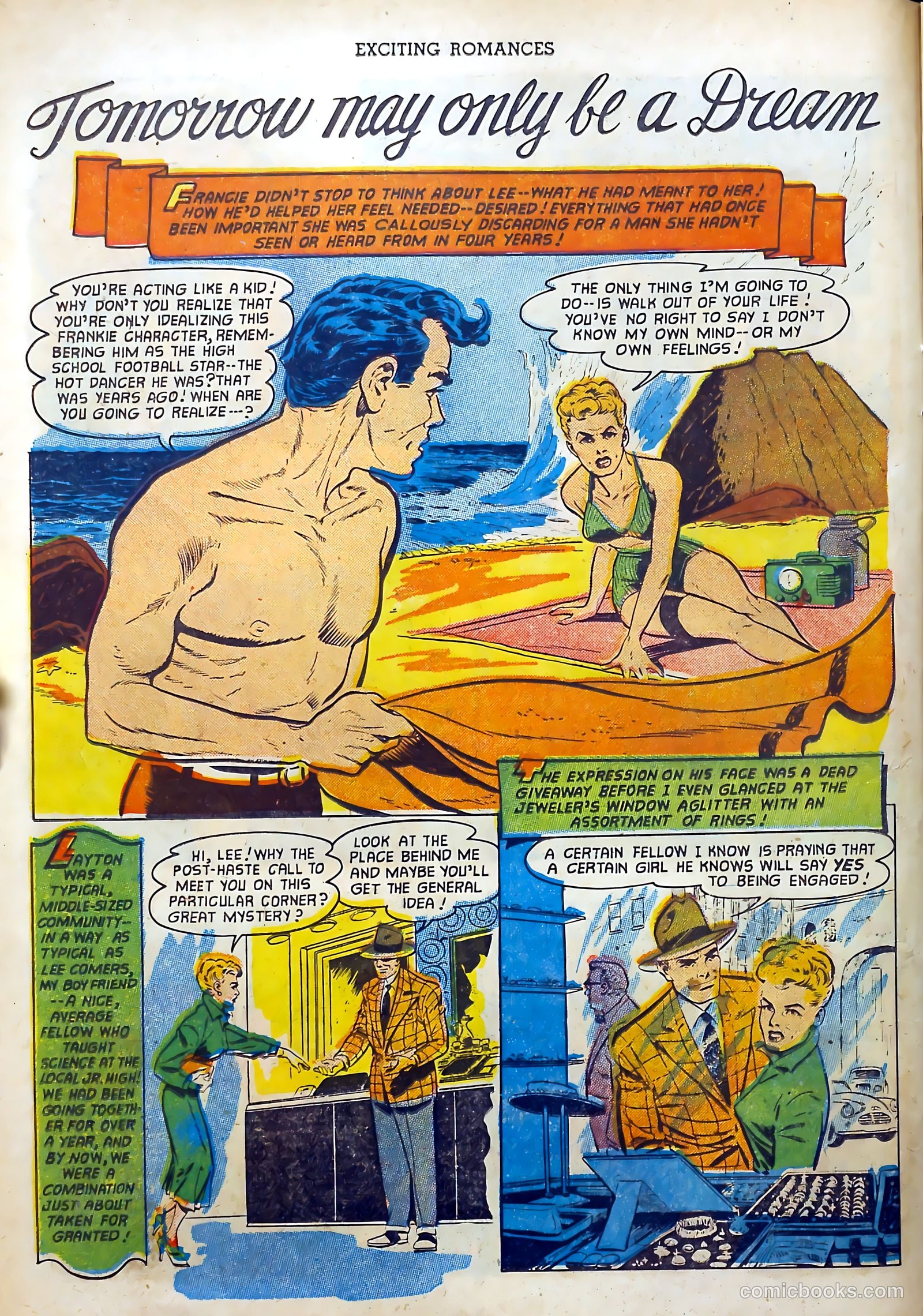 Exciting Romances #9 (1952) — page 14 of 37