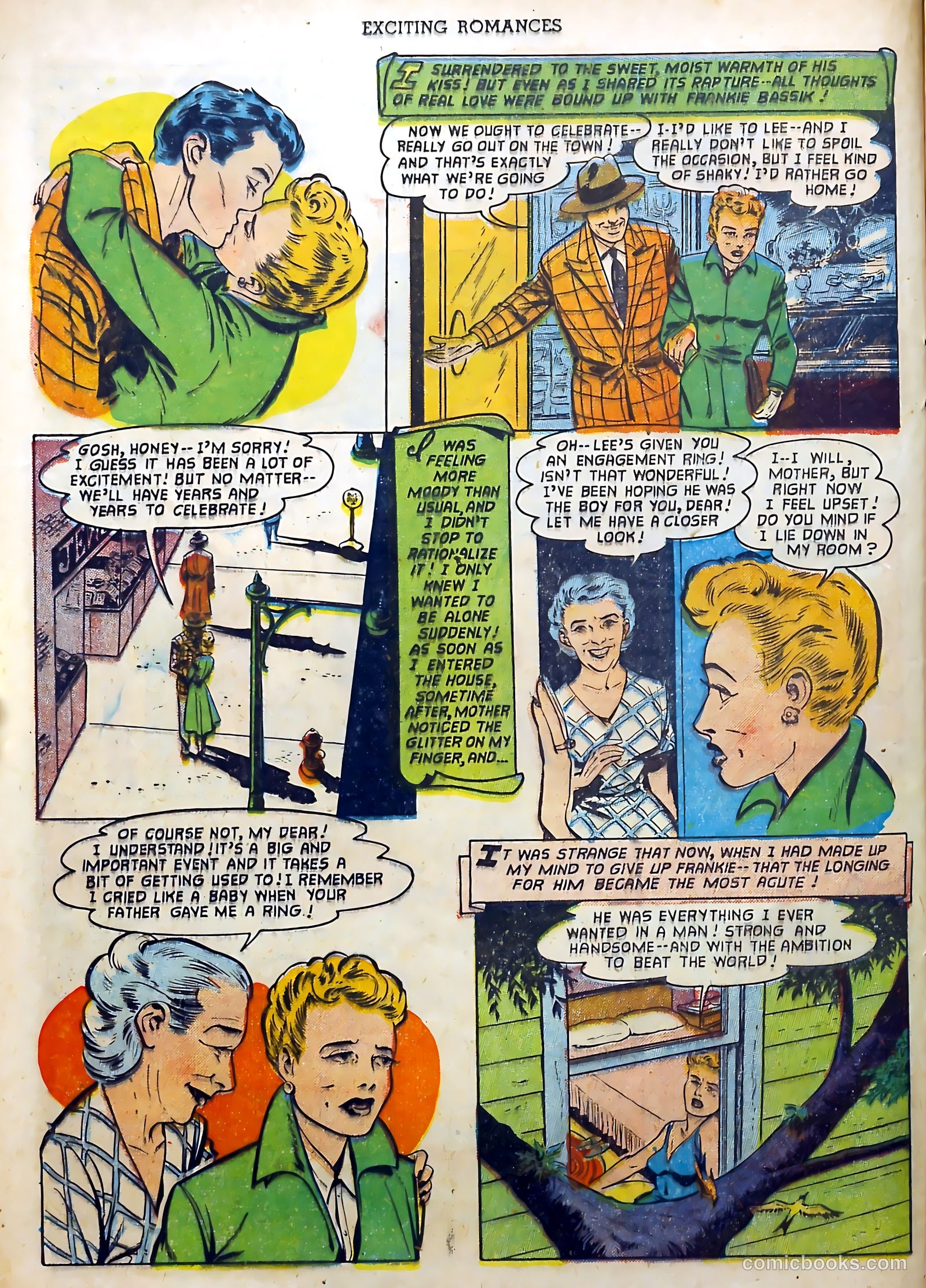 Exciting Romances #9 (1952) — page 16 of 37