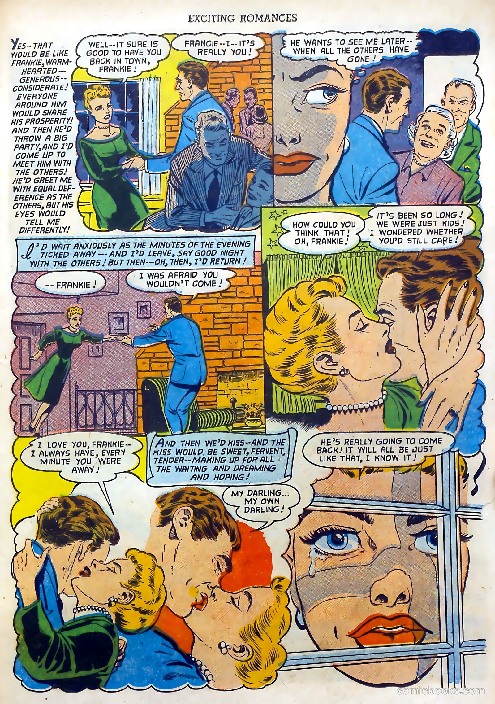 Exciting Romances #9 (1952) — page 19 of 37