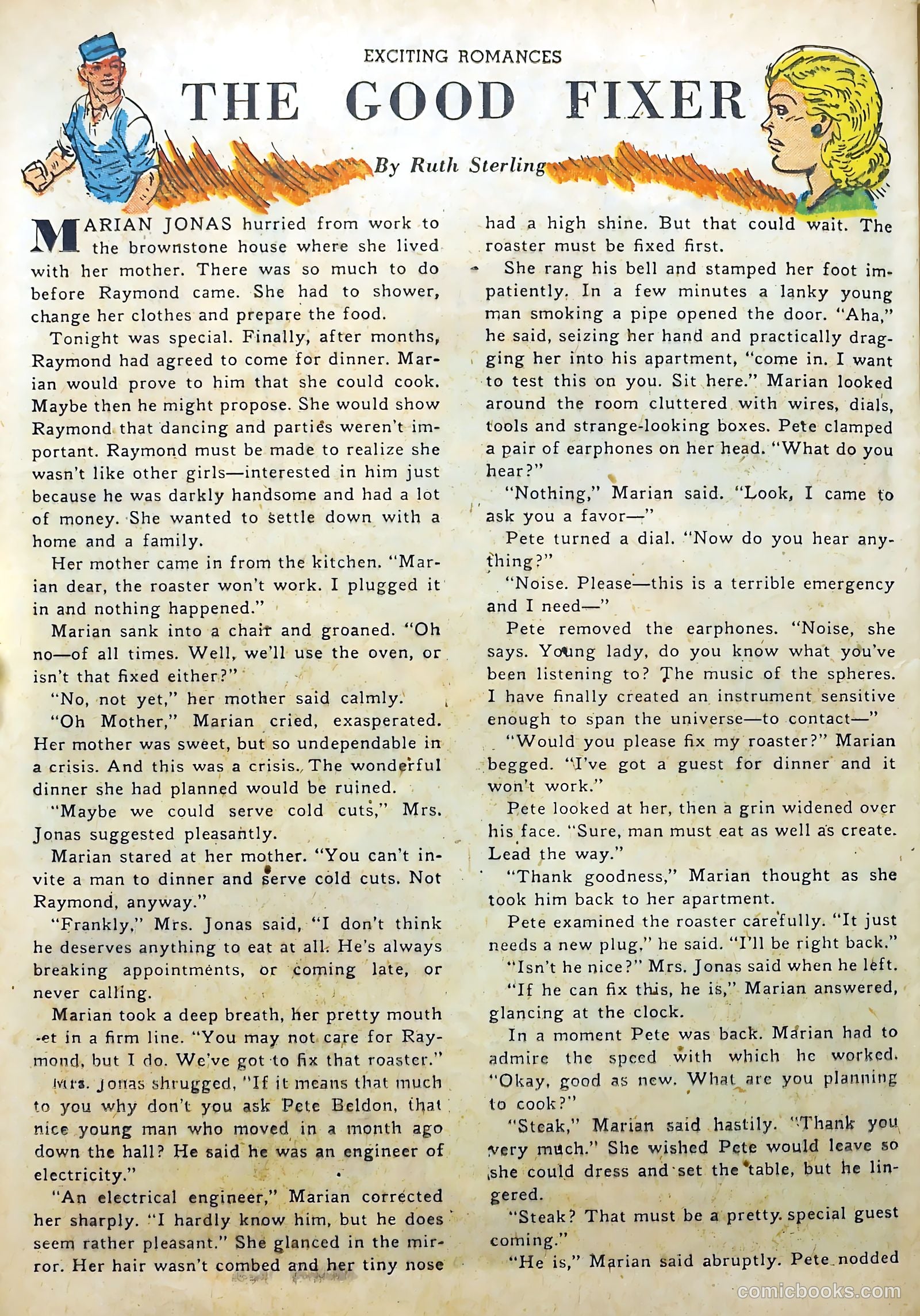 Exciting Romances #9 (1952) — page 24 of 37