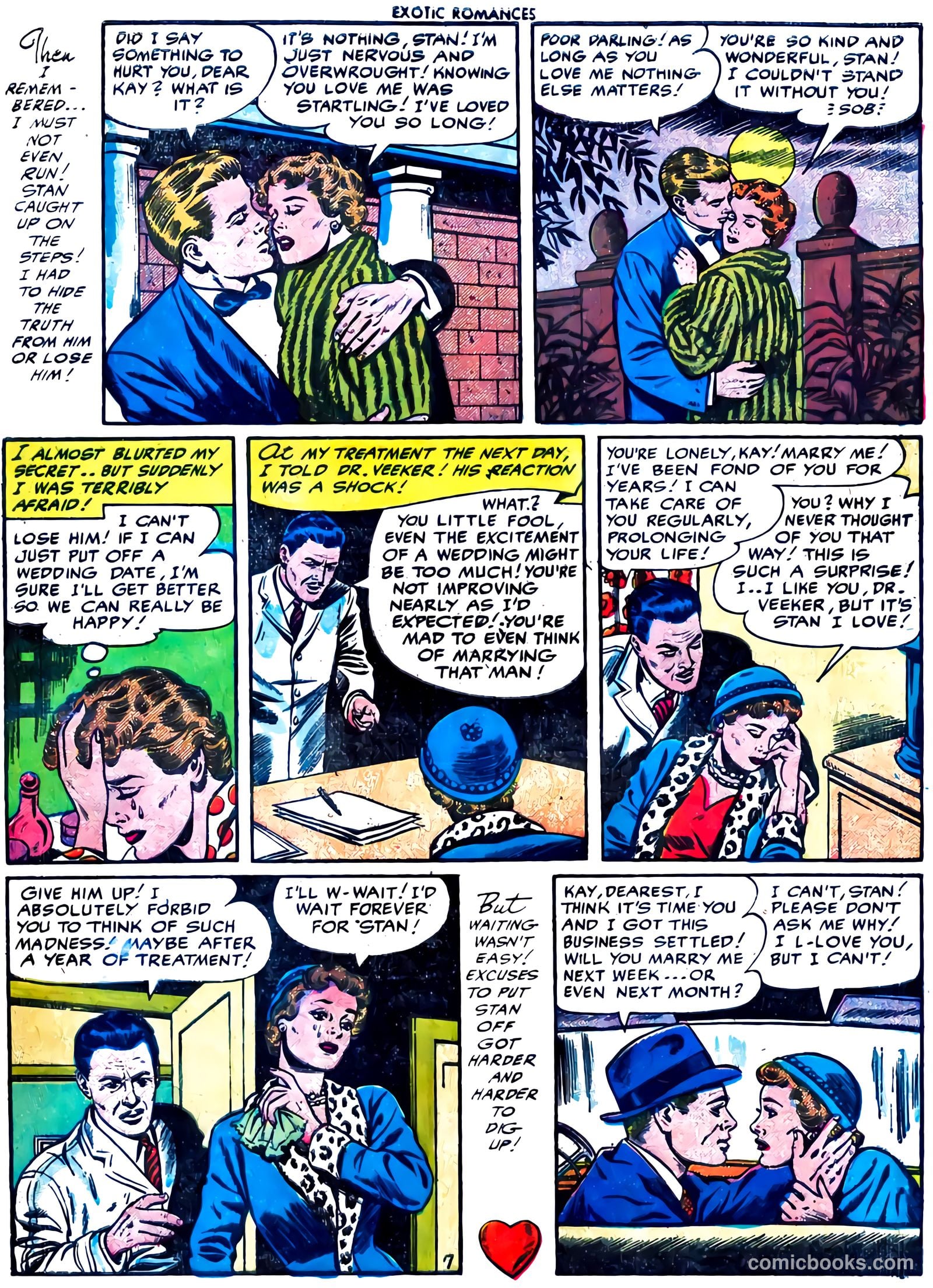 Exotic Romances #27 (1956) — page 8 of 33