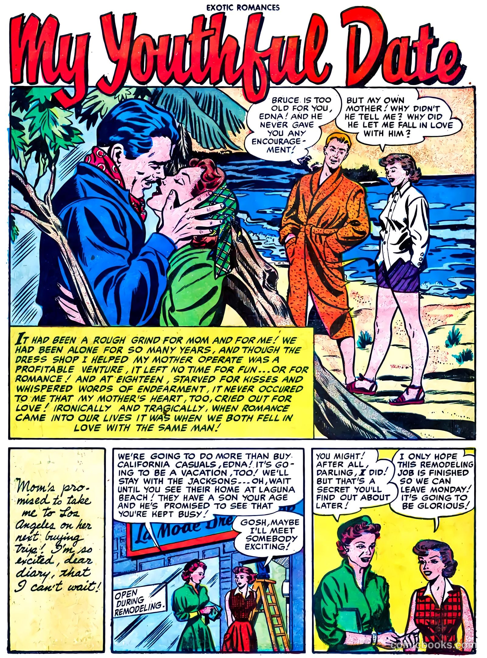 Exotic Romances #27 (1956) — page 17 of 33