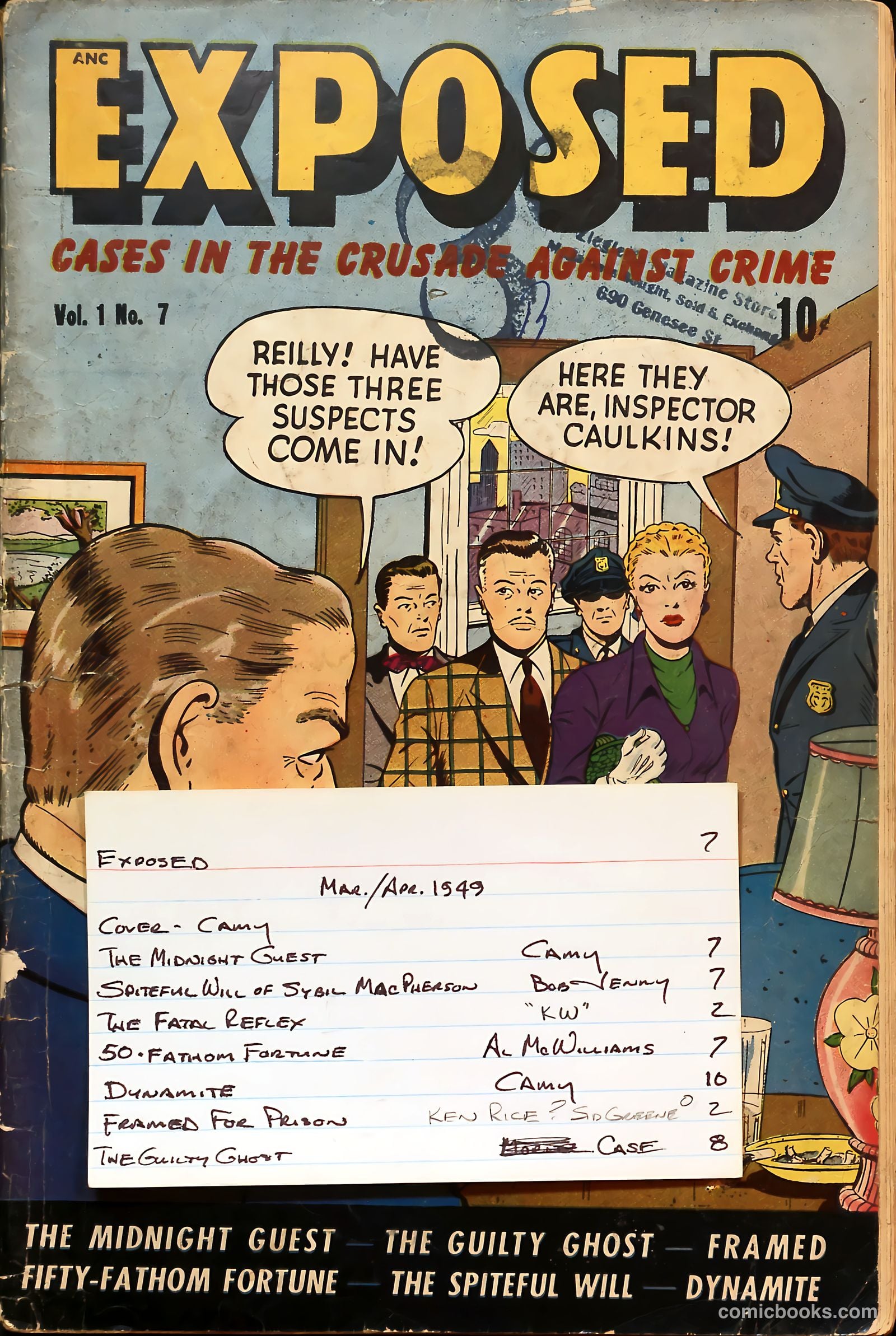 Exposed #7 (1949) — page 53 of 53