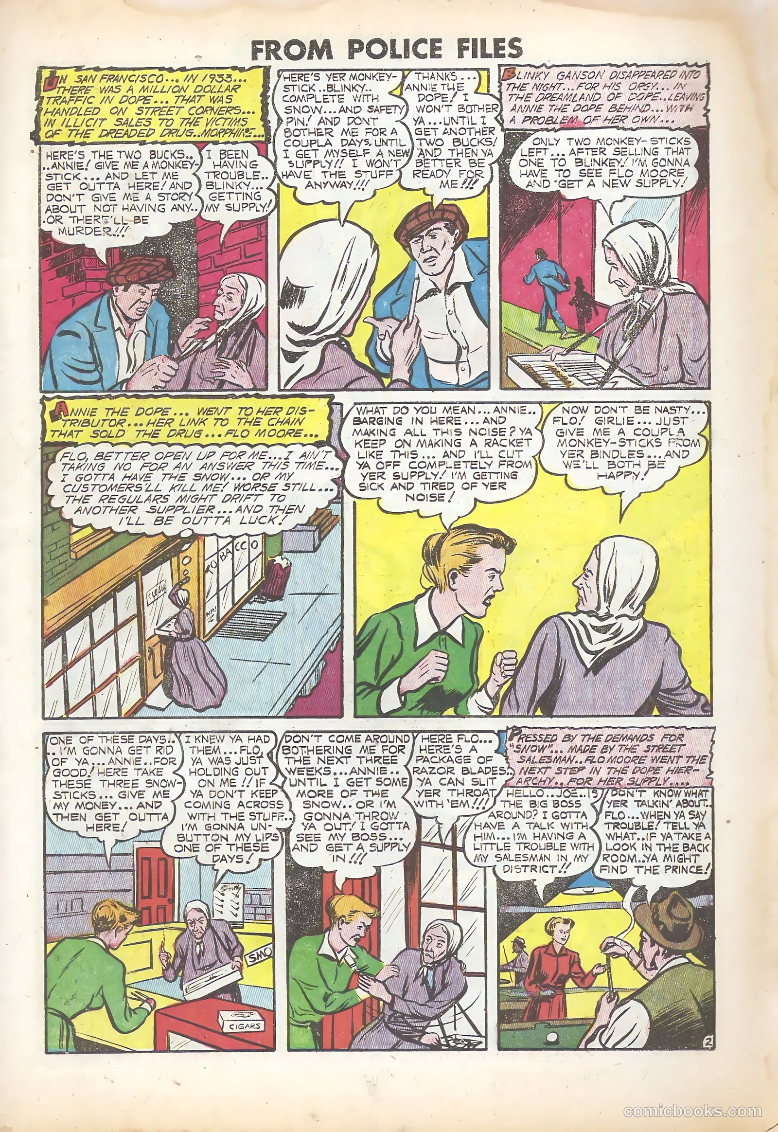 Famous Crimes #13 (1949) — page 3 of 36