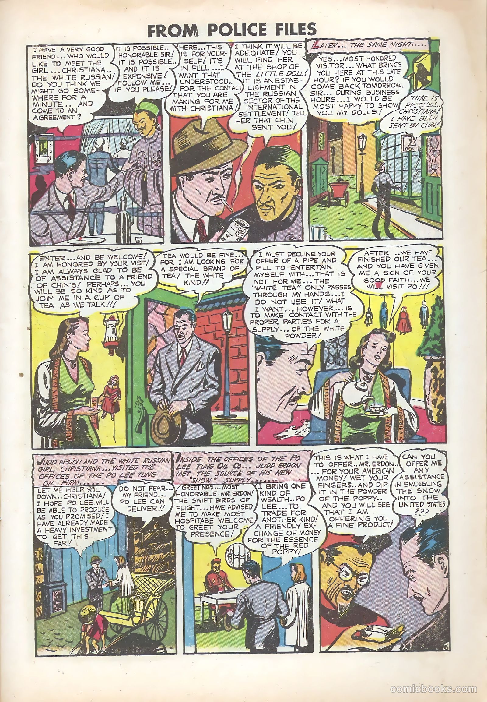 Famous Crimes #13 (1949) — page 7 of 36