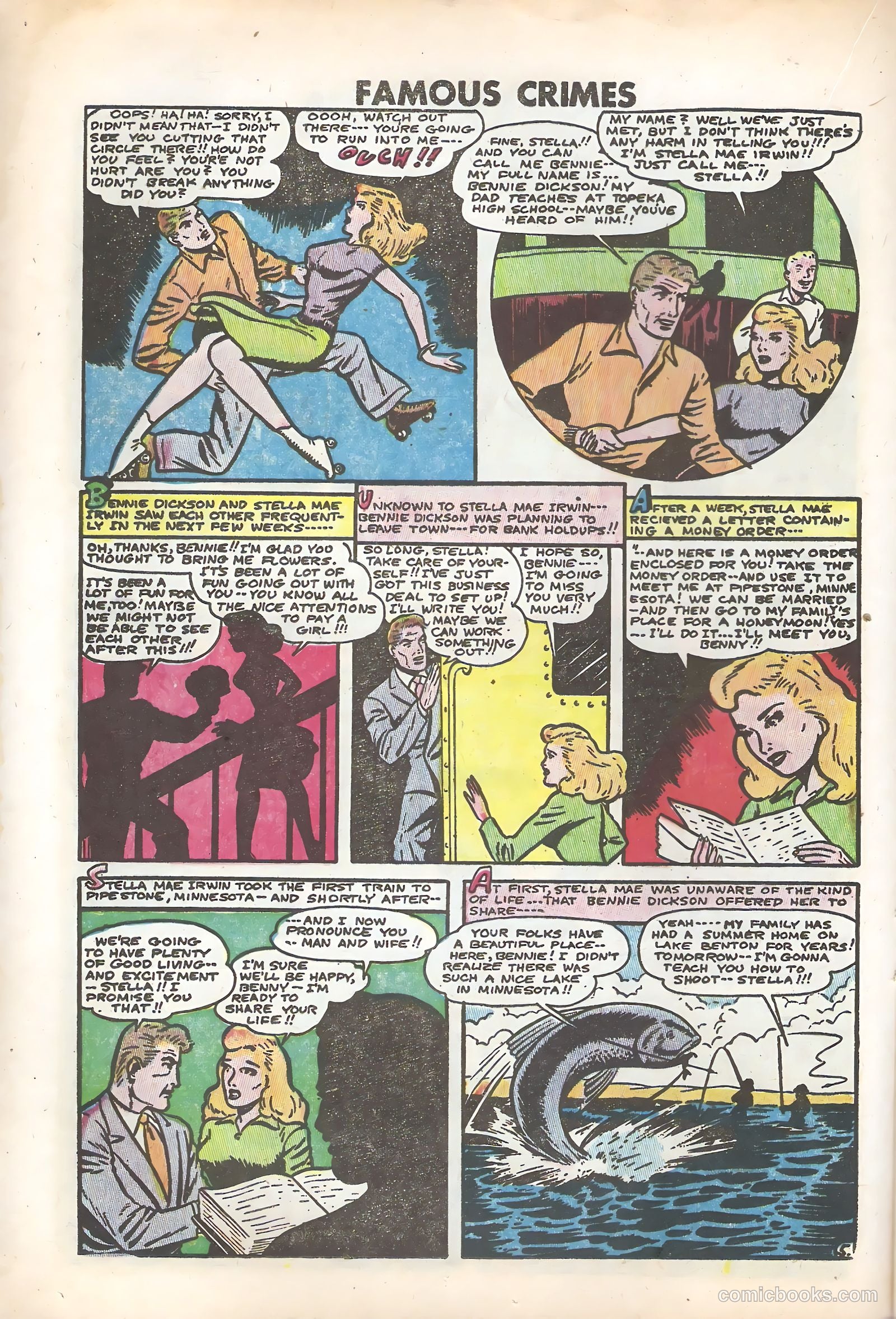 Famous Crimes #13 (1949) — page 16 of 36