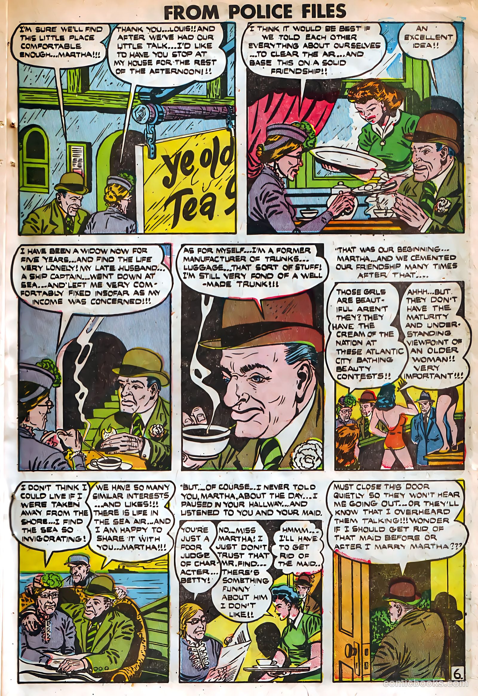 Famous Crimes #16 (1950) — page 7 of 36