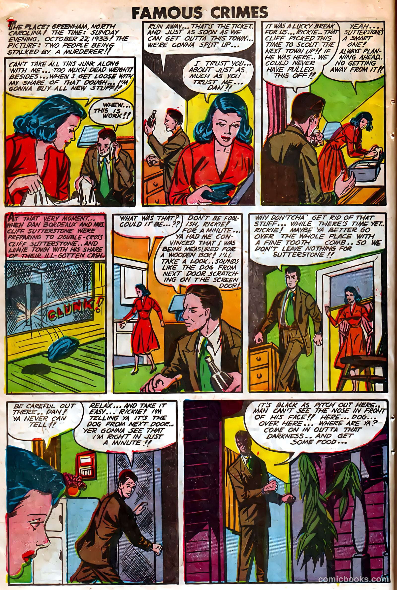 Famous Crimes #16 (1950) — page 12 of 36