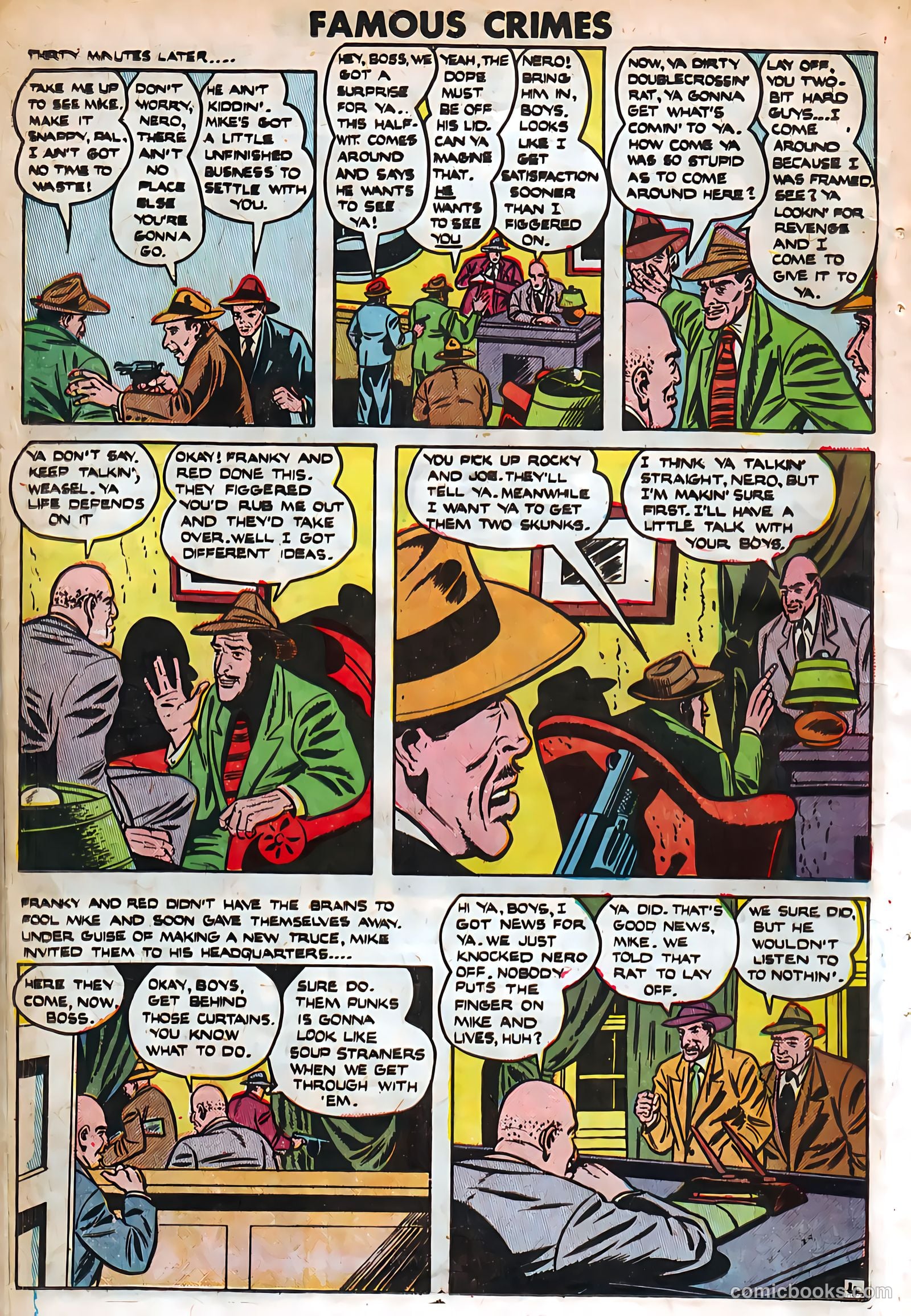 Famous Crimes #16 (1950) — page 26 of 36