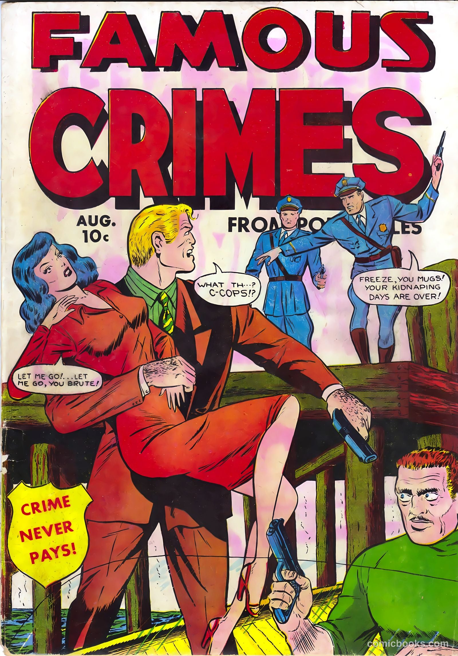 Famous Crimes #20 cover