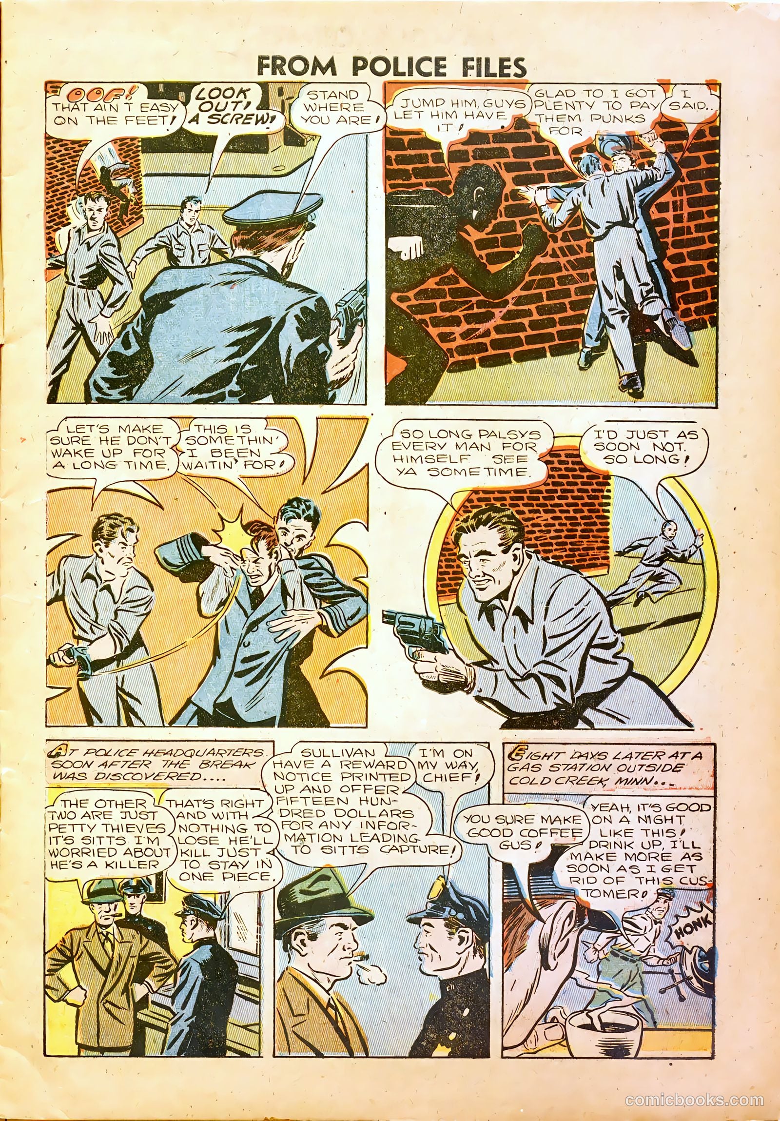 Famous Crimes #3 (1948) — page 7 of 36