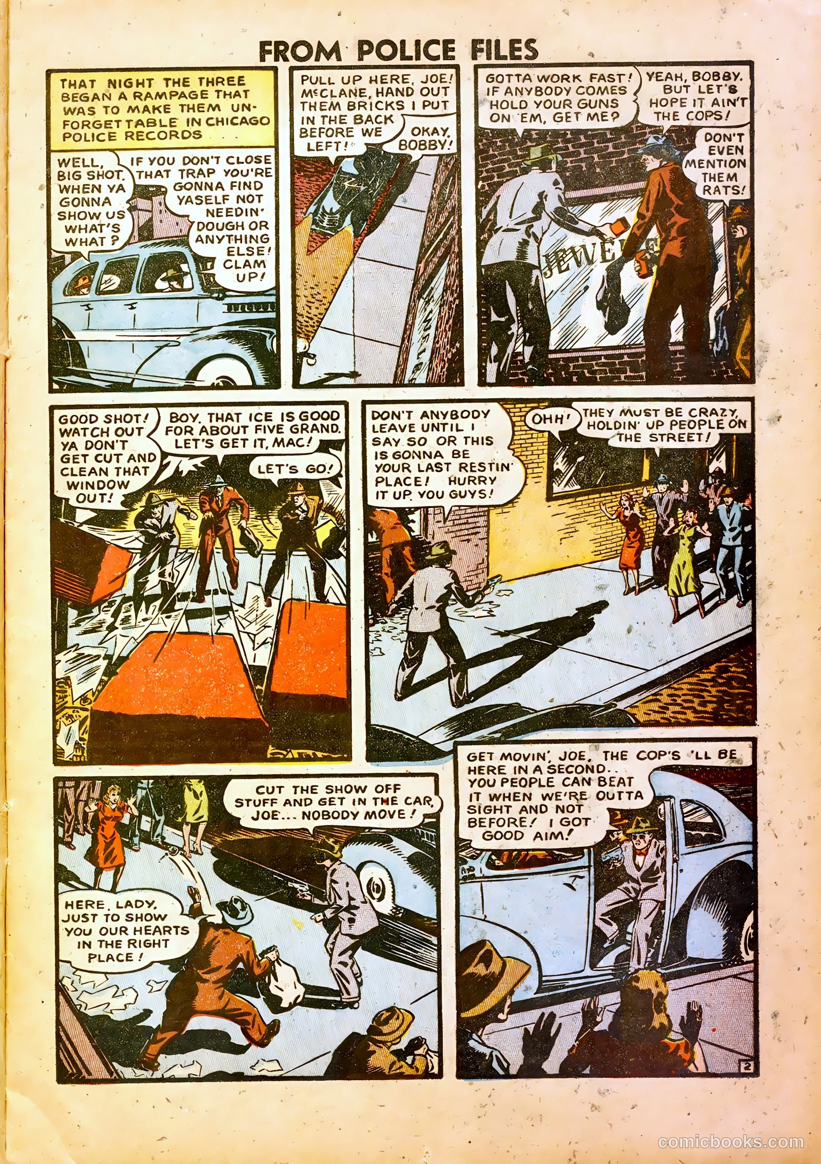 Famous Crimes #3 (1948) — page 13 of 36