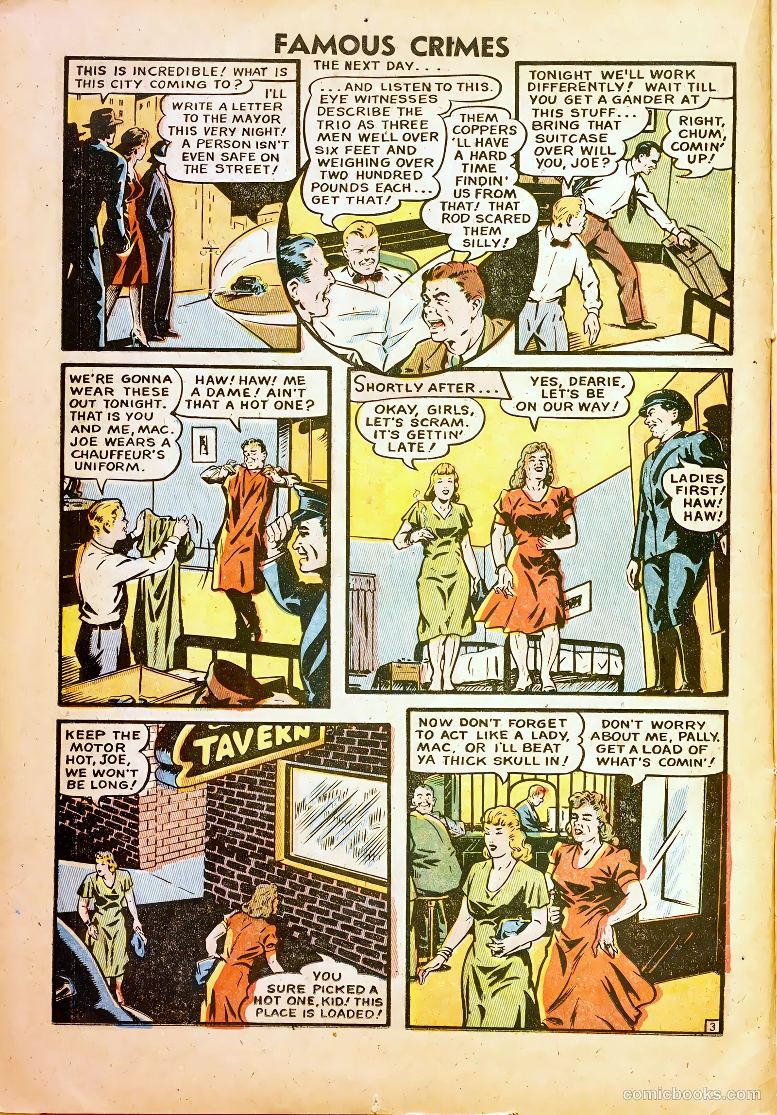 Famous Crimes #3 (1948) — page 14 of 36