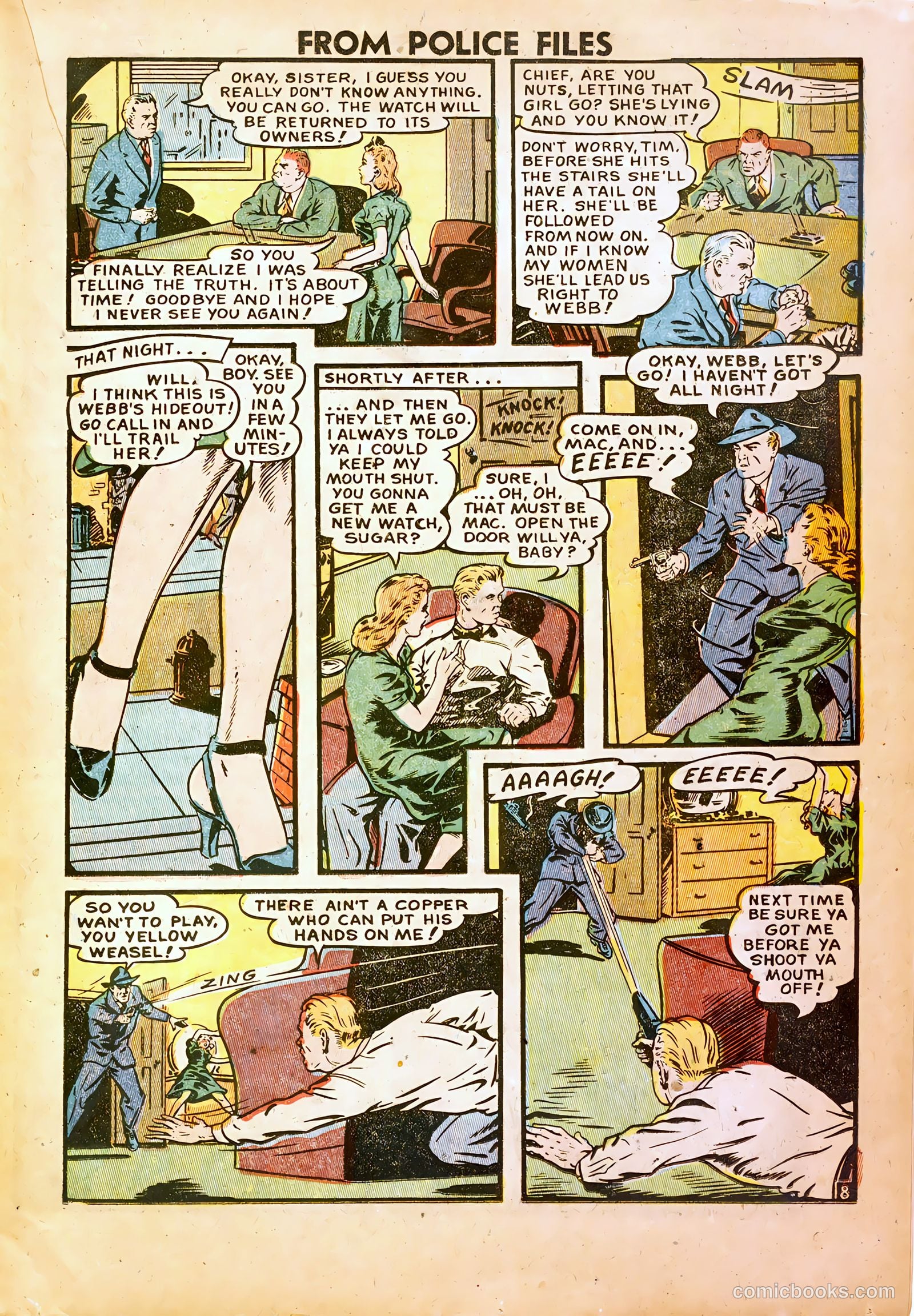 Famous Crimes #3 (1948) — page 19 of 36