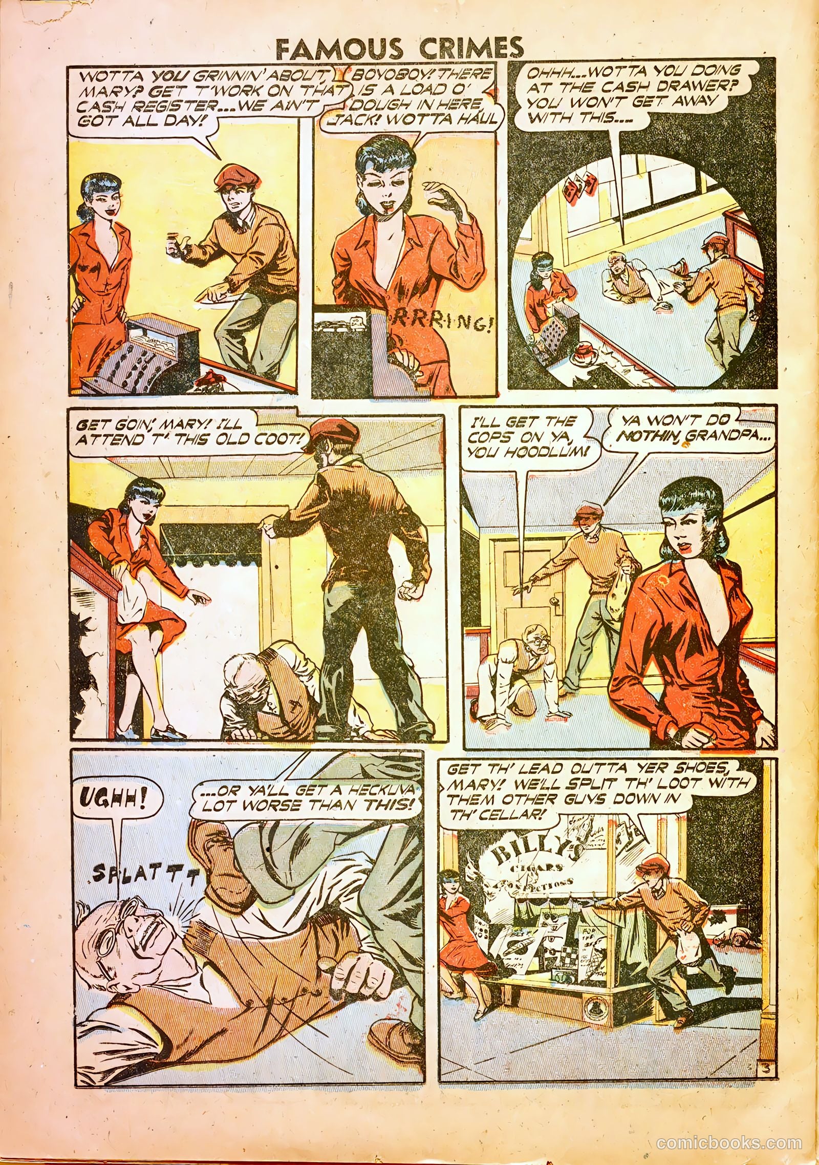 Famous Crimes #3 (1948) — page 26 of 36