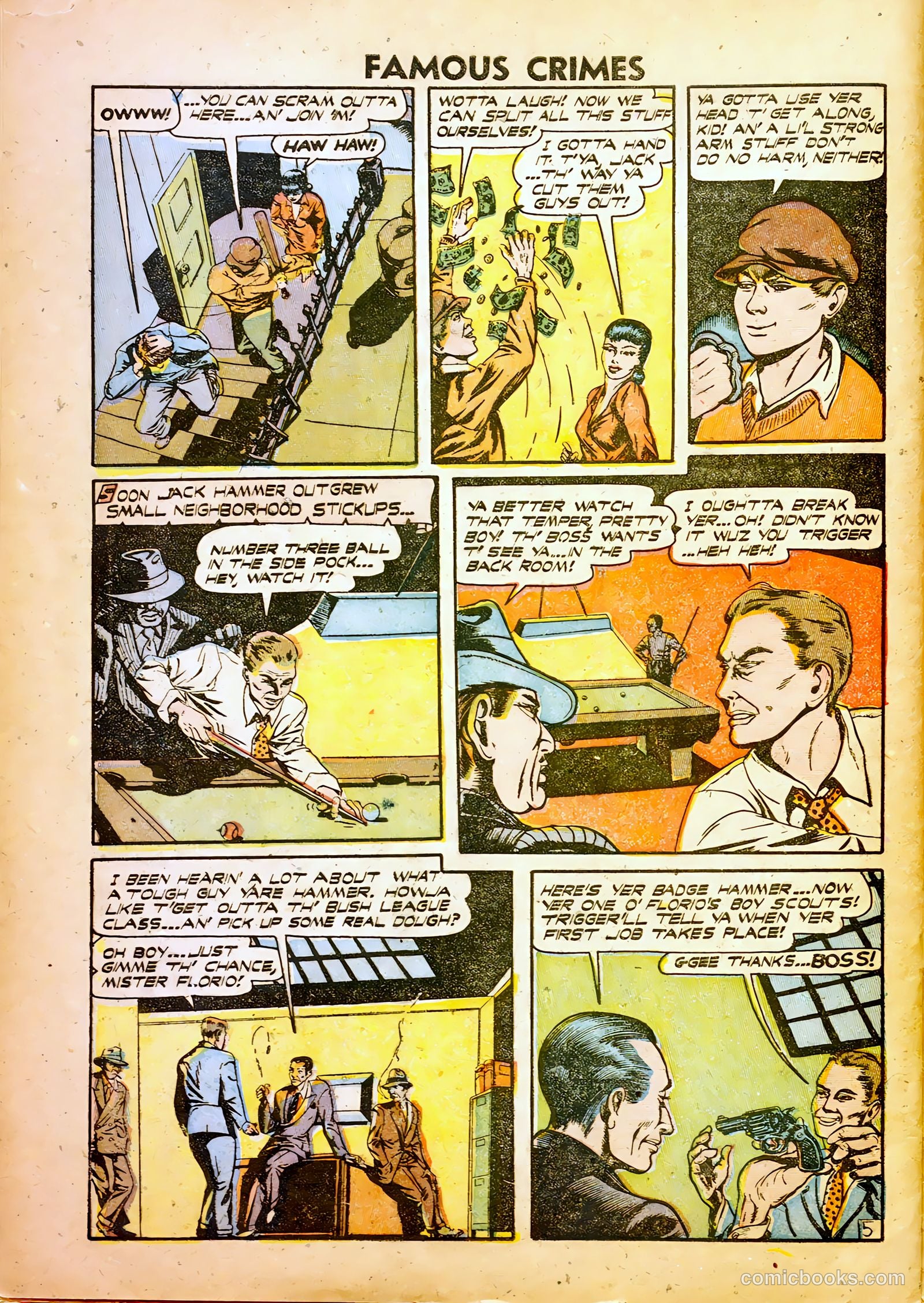 Famous Crimes #3 (1948) — page 28 of 36