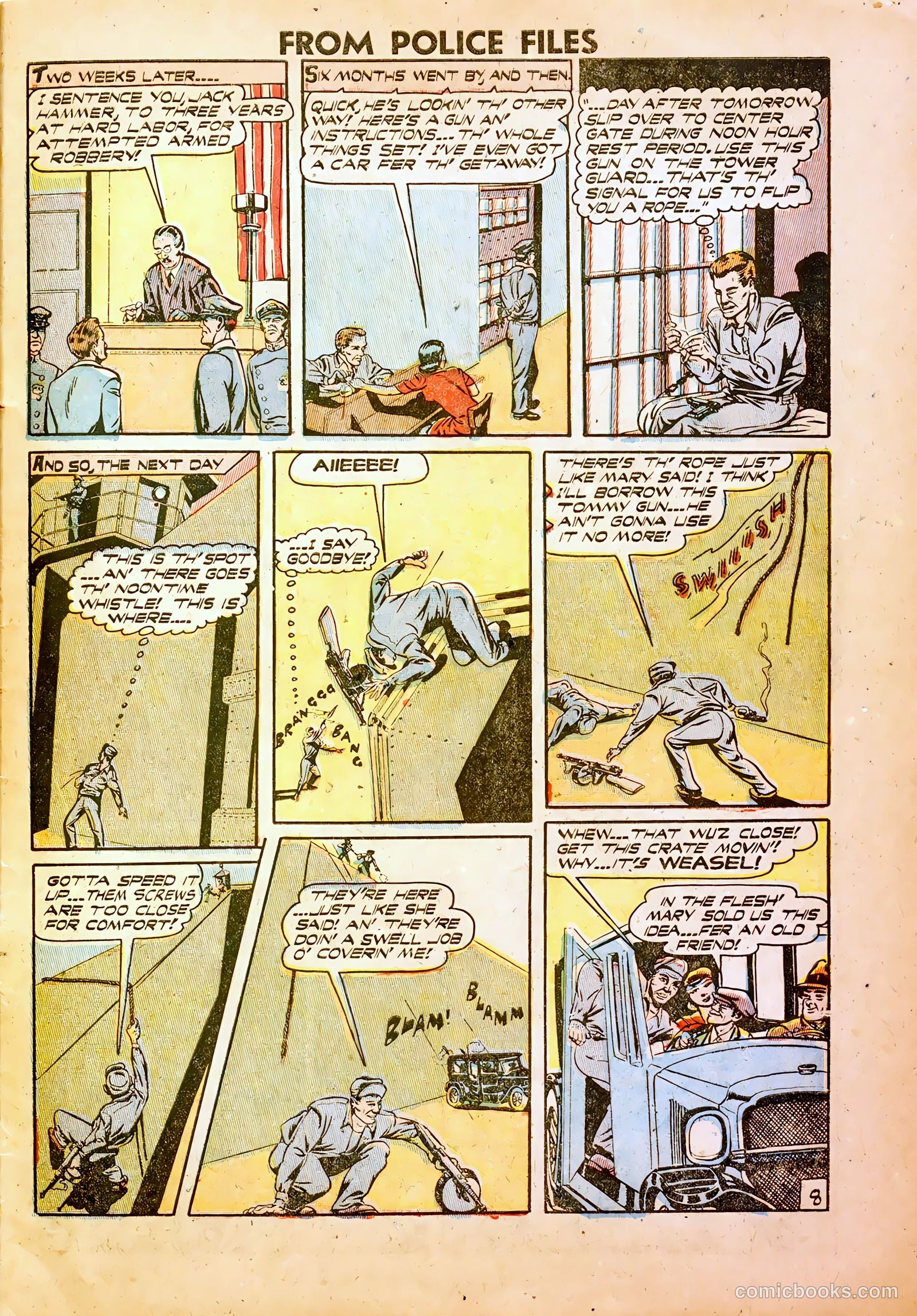 Famous Crimes #3 (1948) — page 31 of 36
